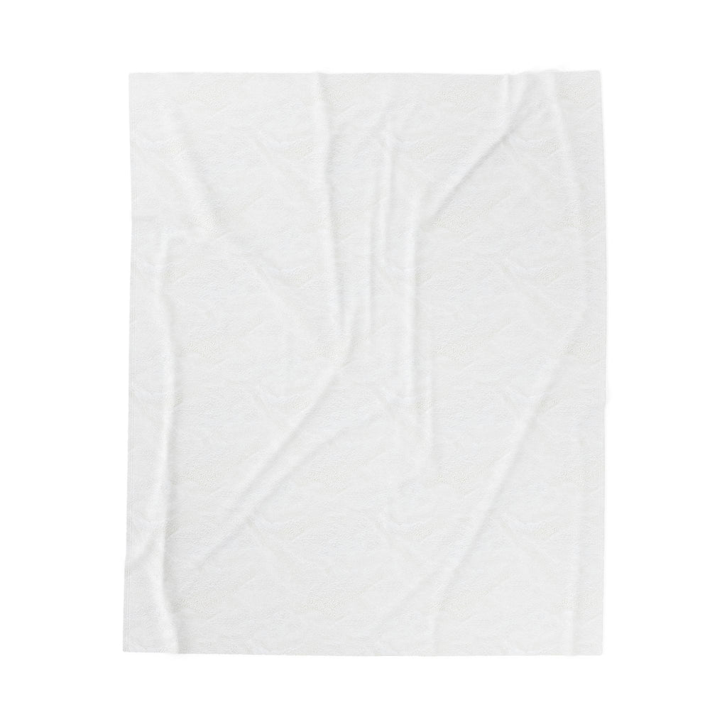 When Life Tried It But God Velveteen Plush Blanket – Inspirational Christian Throw