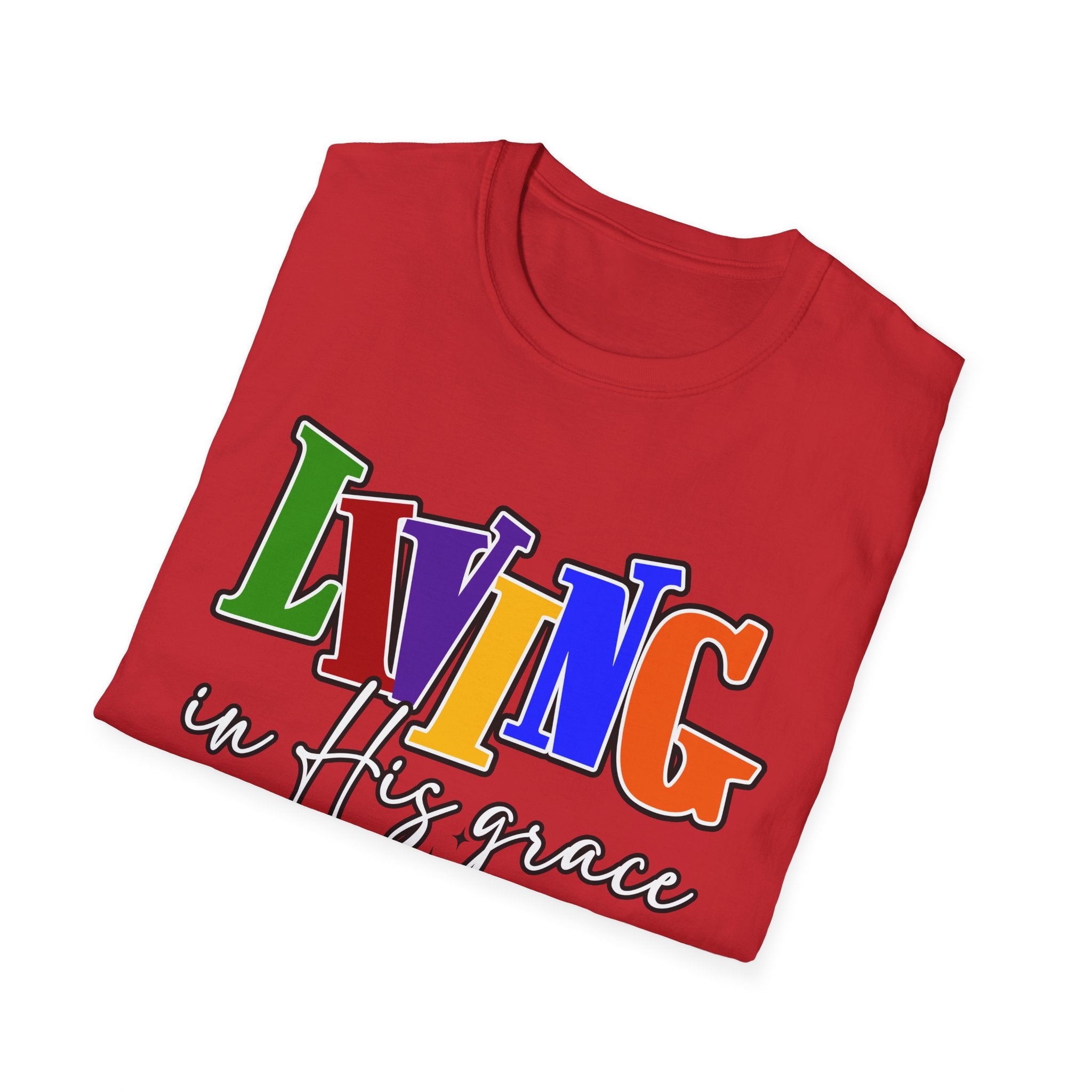 Living in His Grace Christian T-Shirt