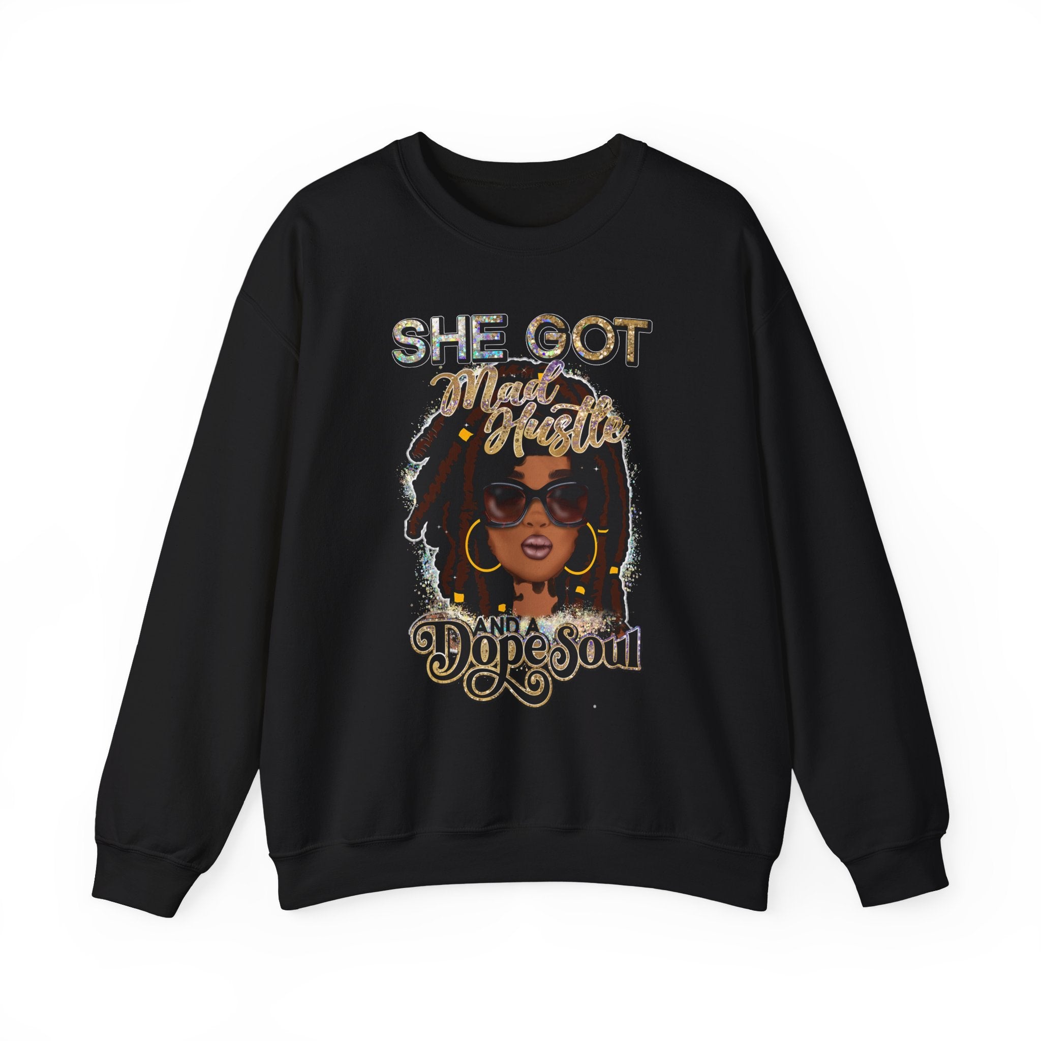 She Got Mad Hustle and a Dope Soul Sweatshirt
