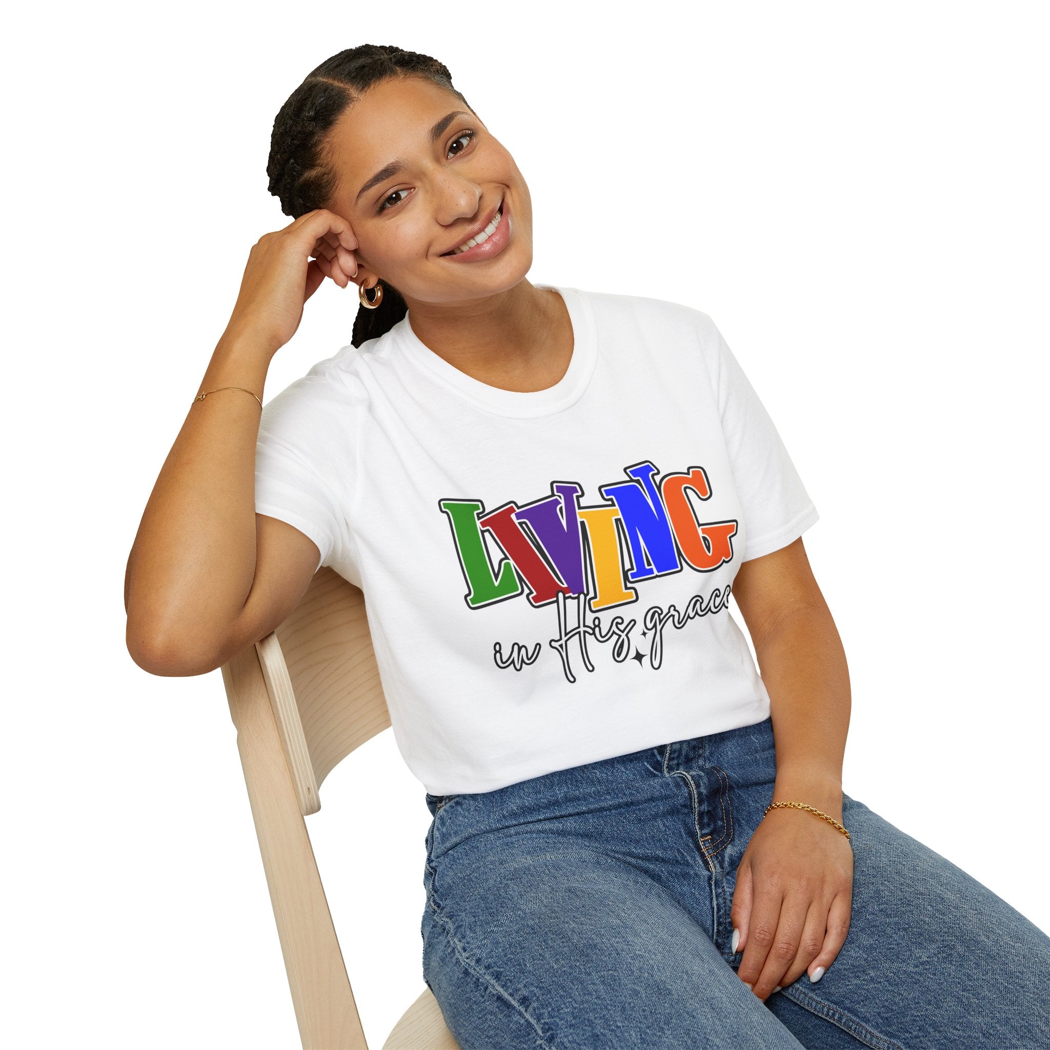 Living in His Grace Faith T-Shirt