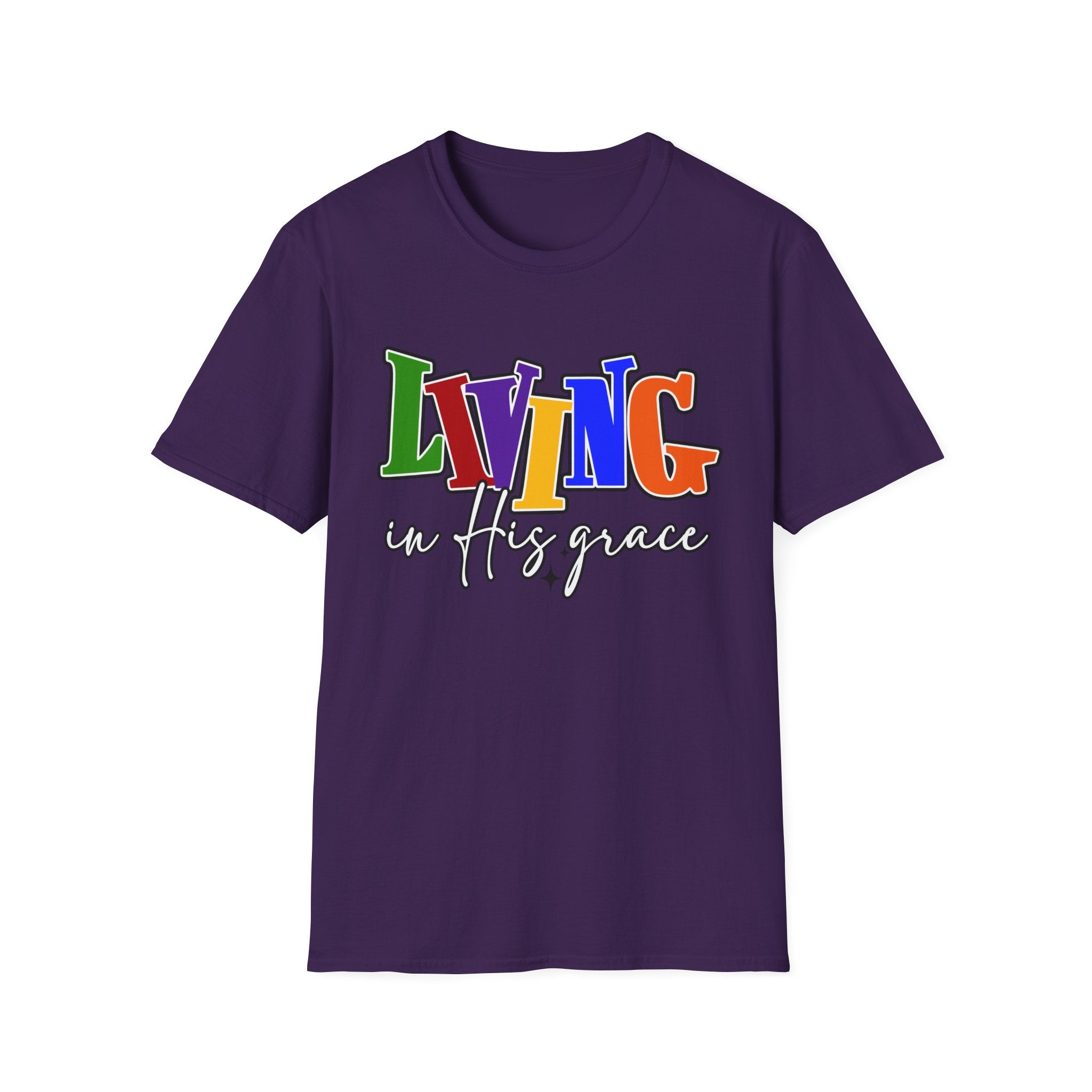 Living in His Grace Christian T-Shirt