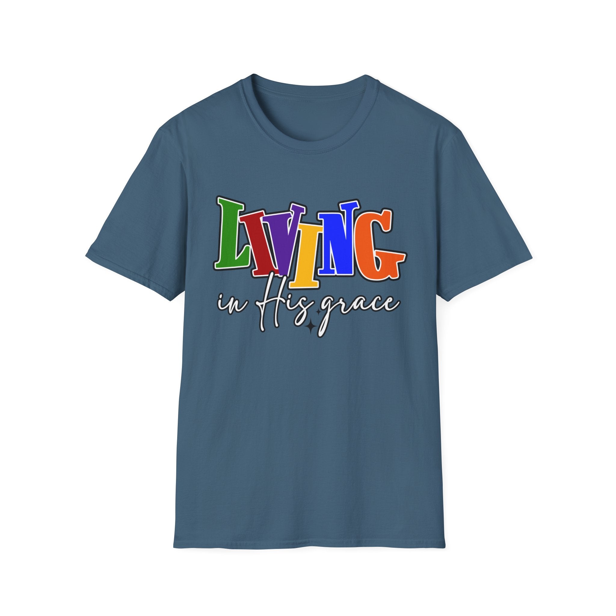 Living in His Grace Christian T-Shirt