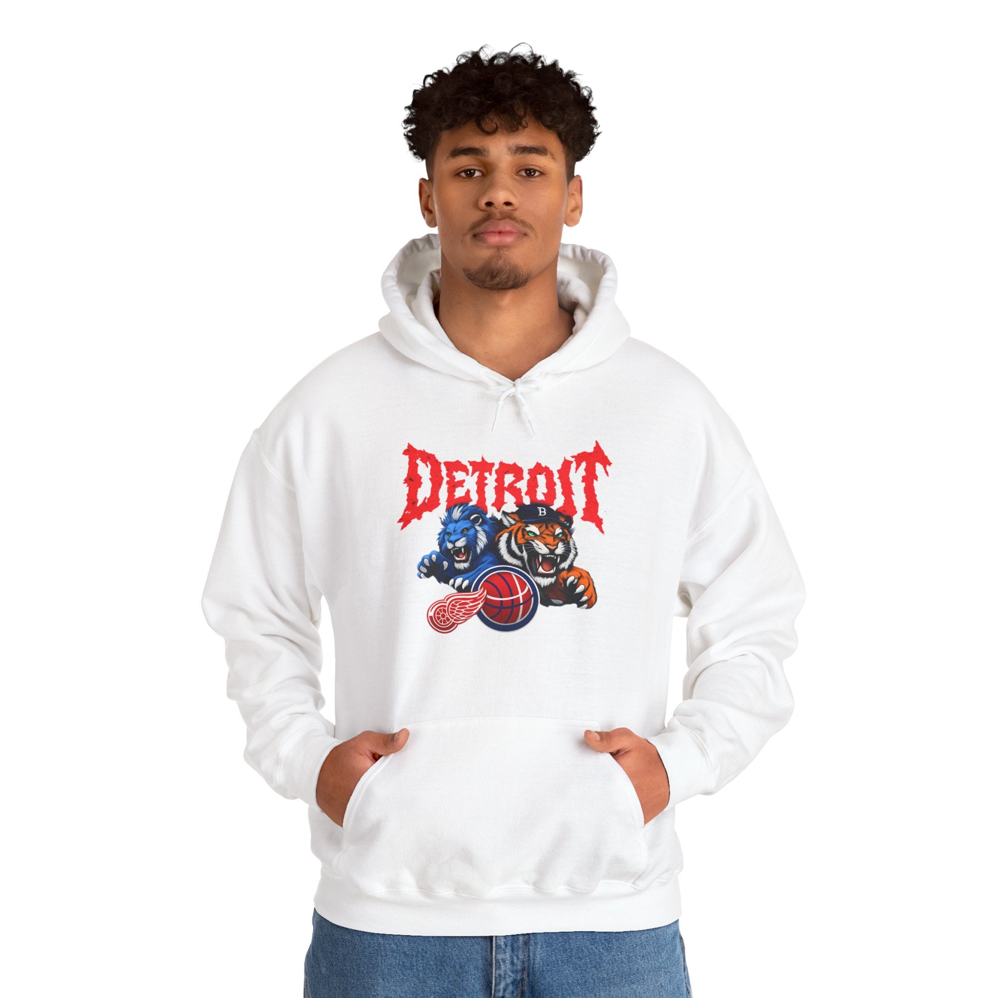Detroit Hoodie — Retro Graphic Pullover