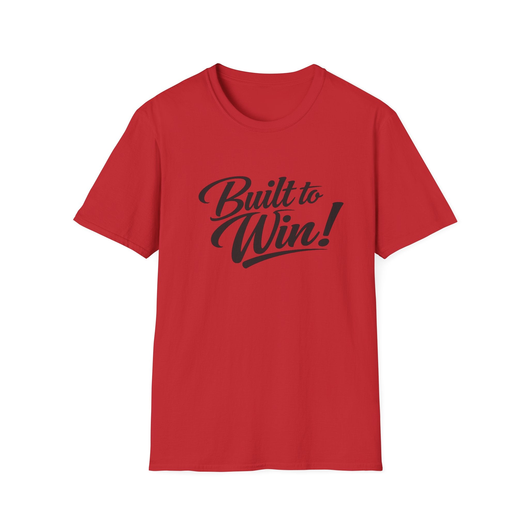 Built to Win Inspirational T-Shirt — Motivational Athletic Tee