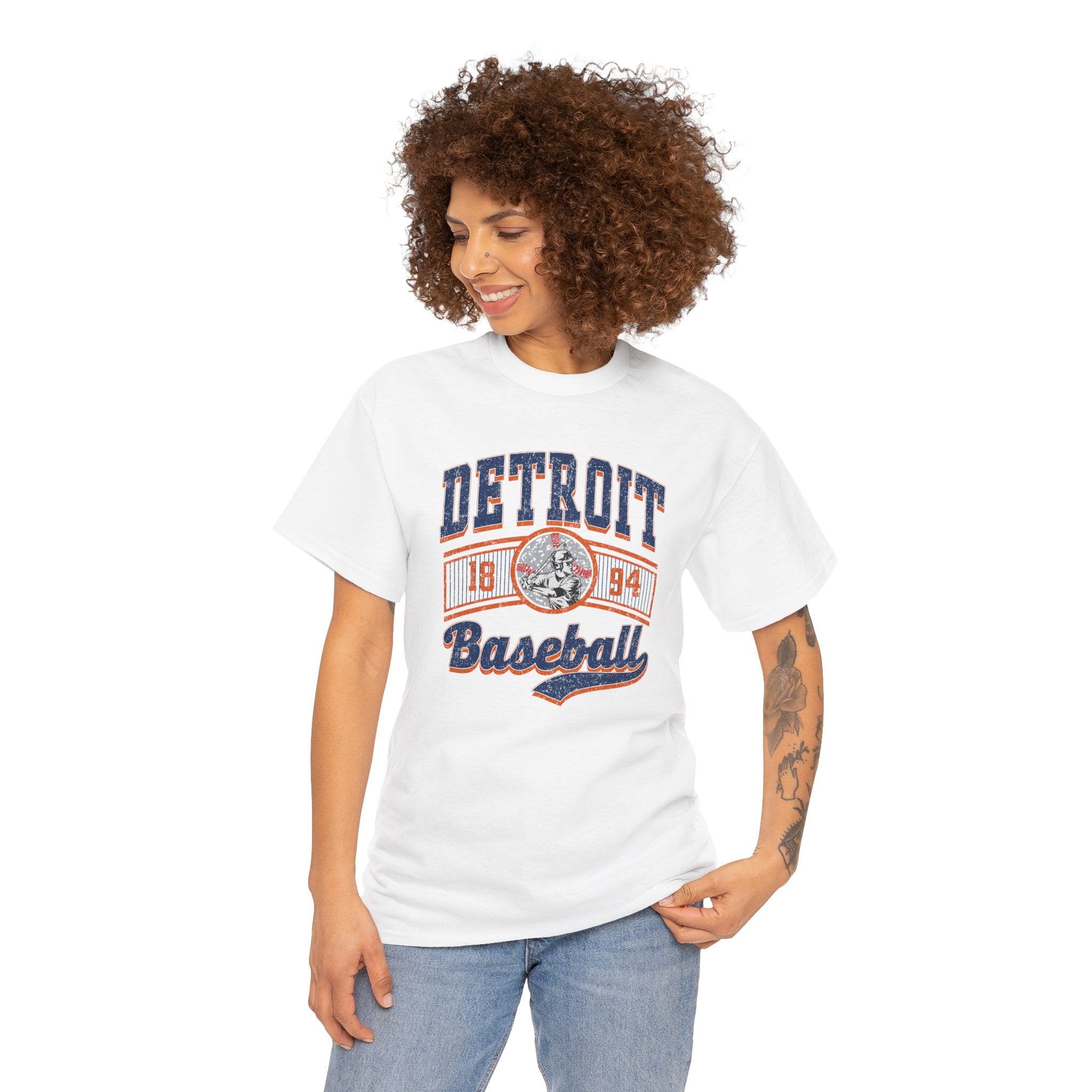 Detroit Vintage Tee, Detroit Sports