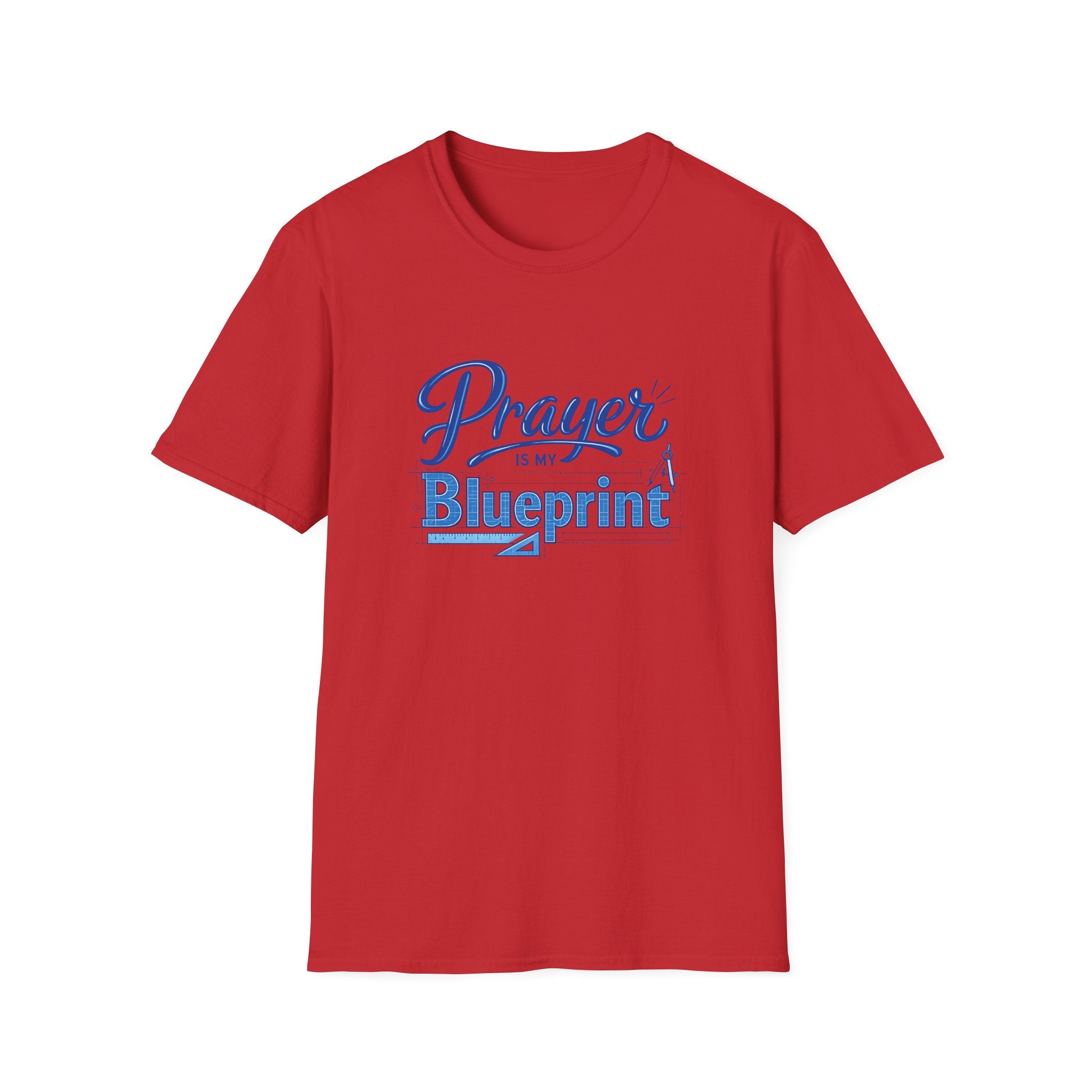 Prayer Is My Blueprint T-Shirt — Faith-Inspired Graphic Tee