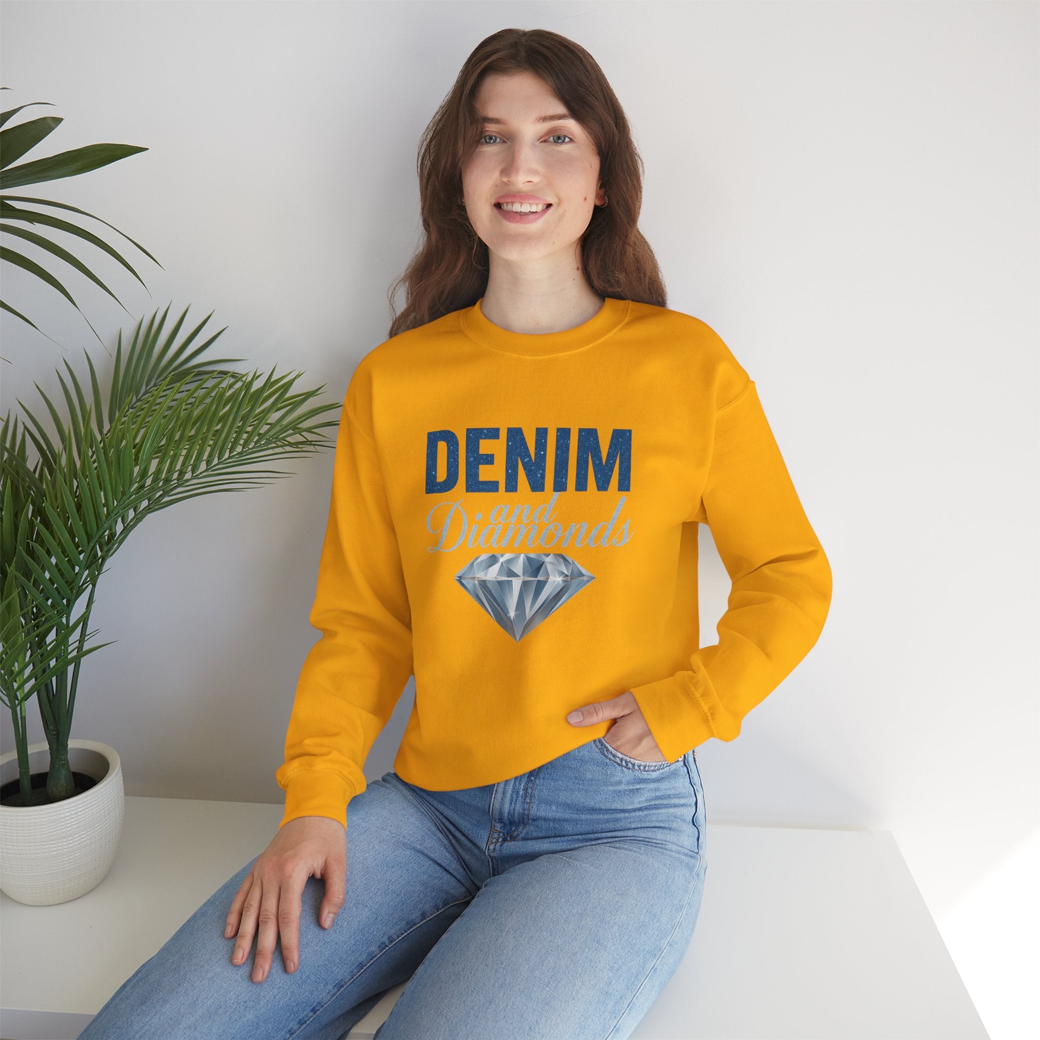 Denim and Diamonds Sweatshirt