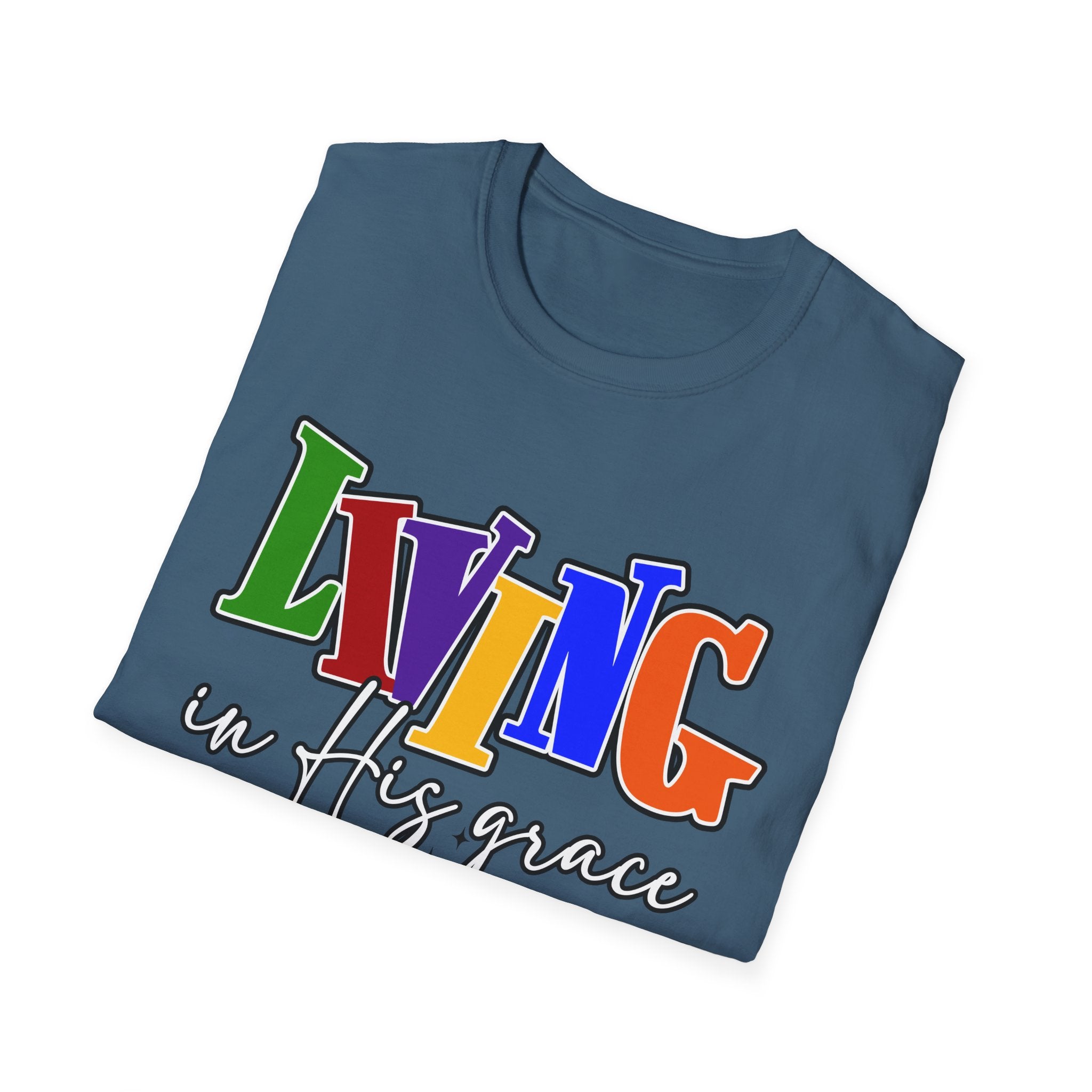 Living in His Grace Christian T-Shirt