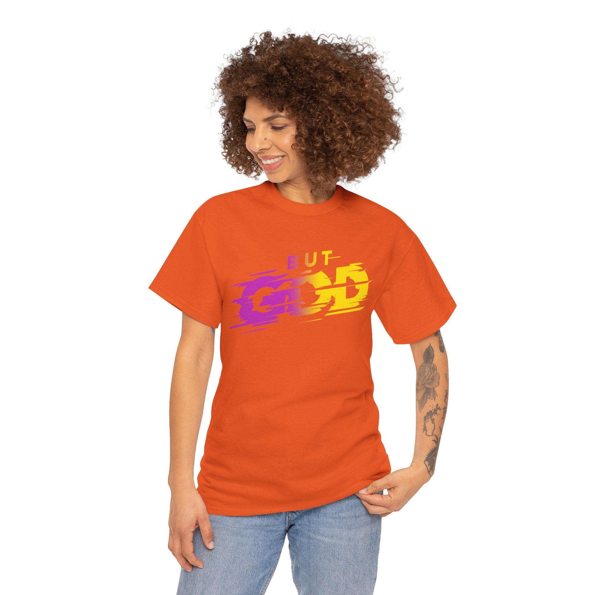 But God Tee — Inspirational Christian Graphic T-Shirt