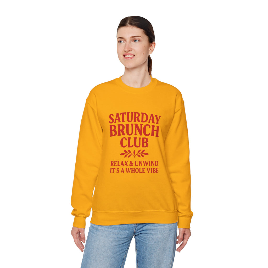 Saturday Brunch Club Crewneck Sweatshirt