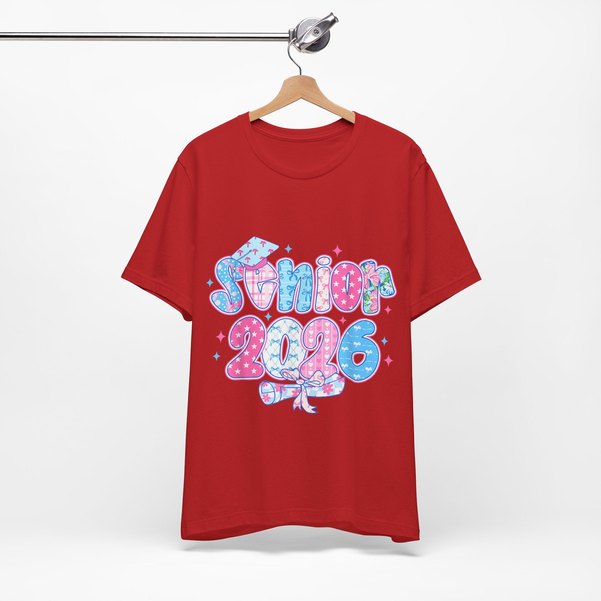 Senior 2026 Celebration Tee - Unisex Jersey Short Sleeve Shirt
