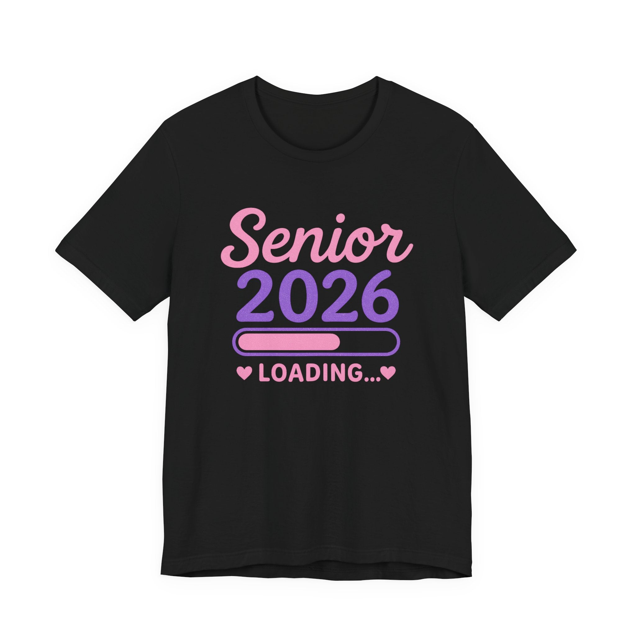 Senior 2026 Loading T-Shirt — Cute Pastel Graduation Tee
