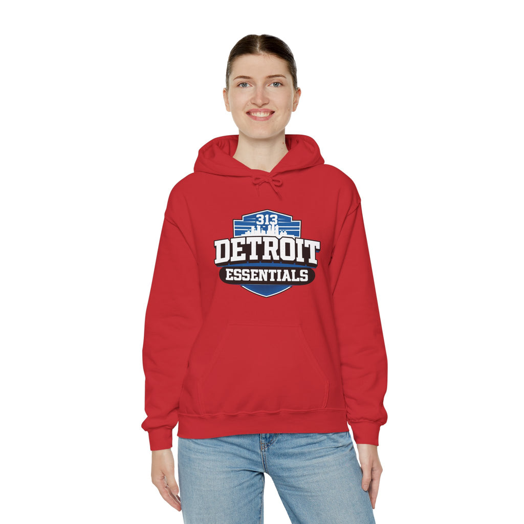 Detroit Essentials Hoodie — 313 Detroit Streetwear Pullover