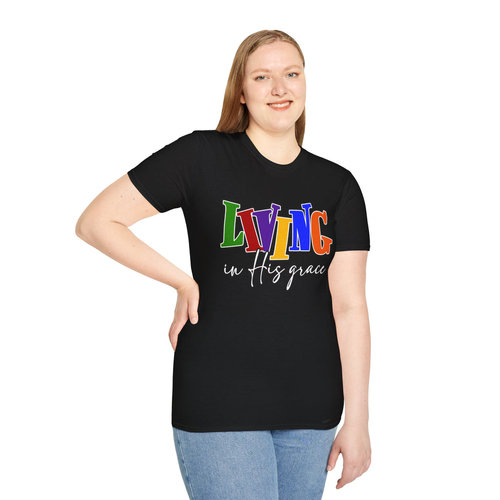 Living in His Grace Faith T-Shirt