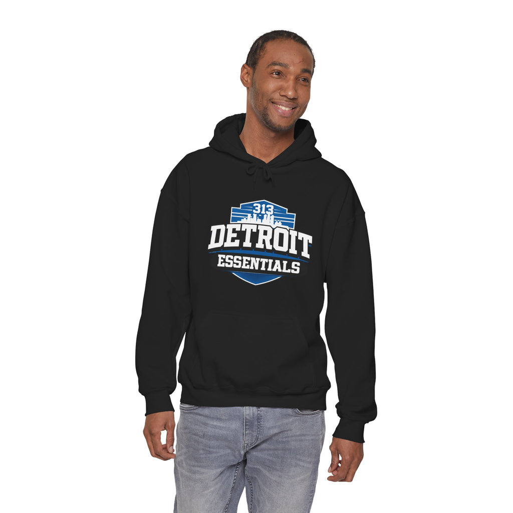 Detroit Essentials Hoodie — 313 Detroit Streetwear Pullover