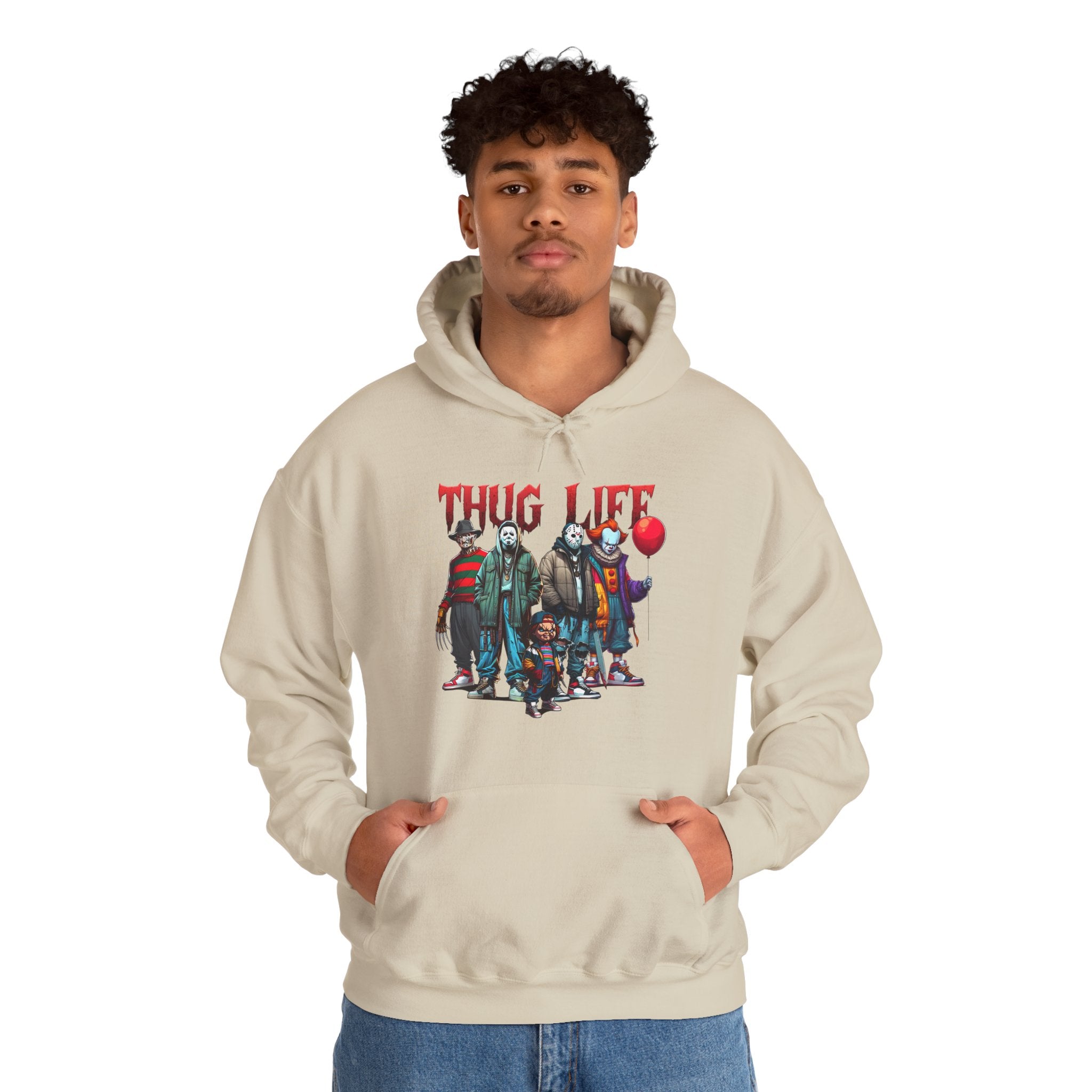 Halloween Thug Life Hoodie