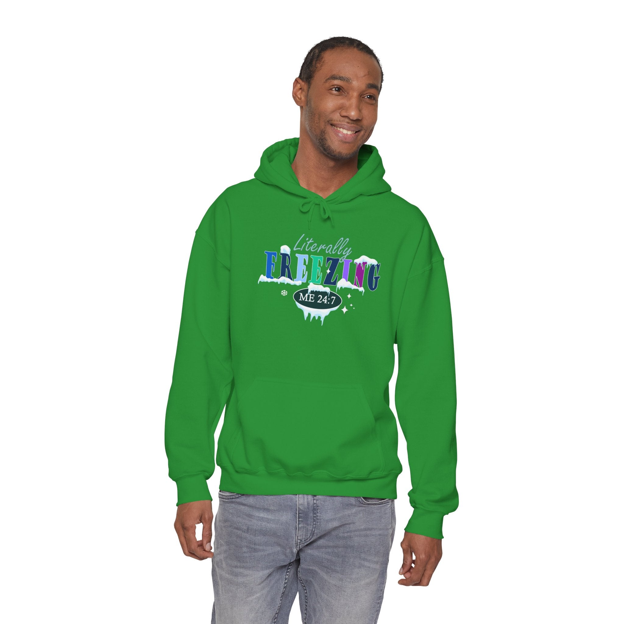 Literally Freezing Me 24:7, Holiday Hoodie