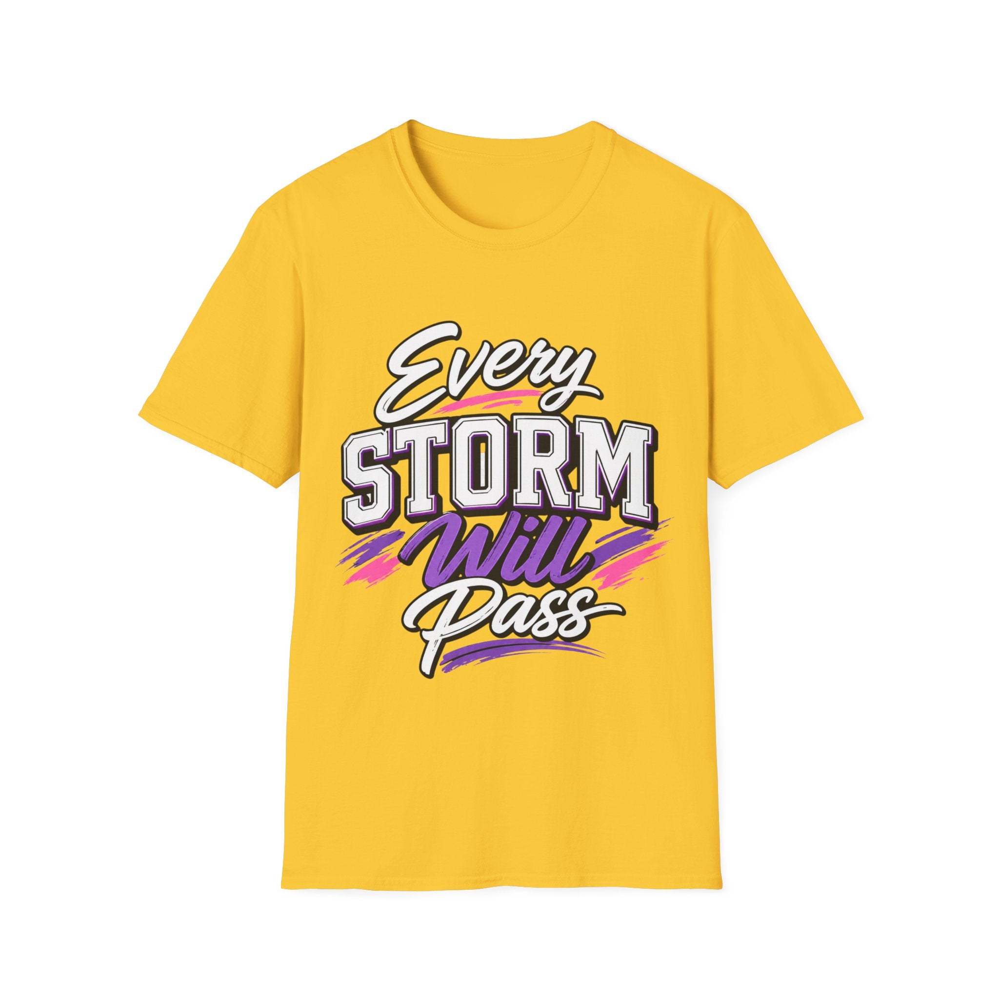 Every Storm Will Pass T-Shirt — Inspirational Motivational Tee