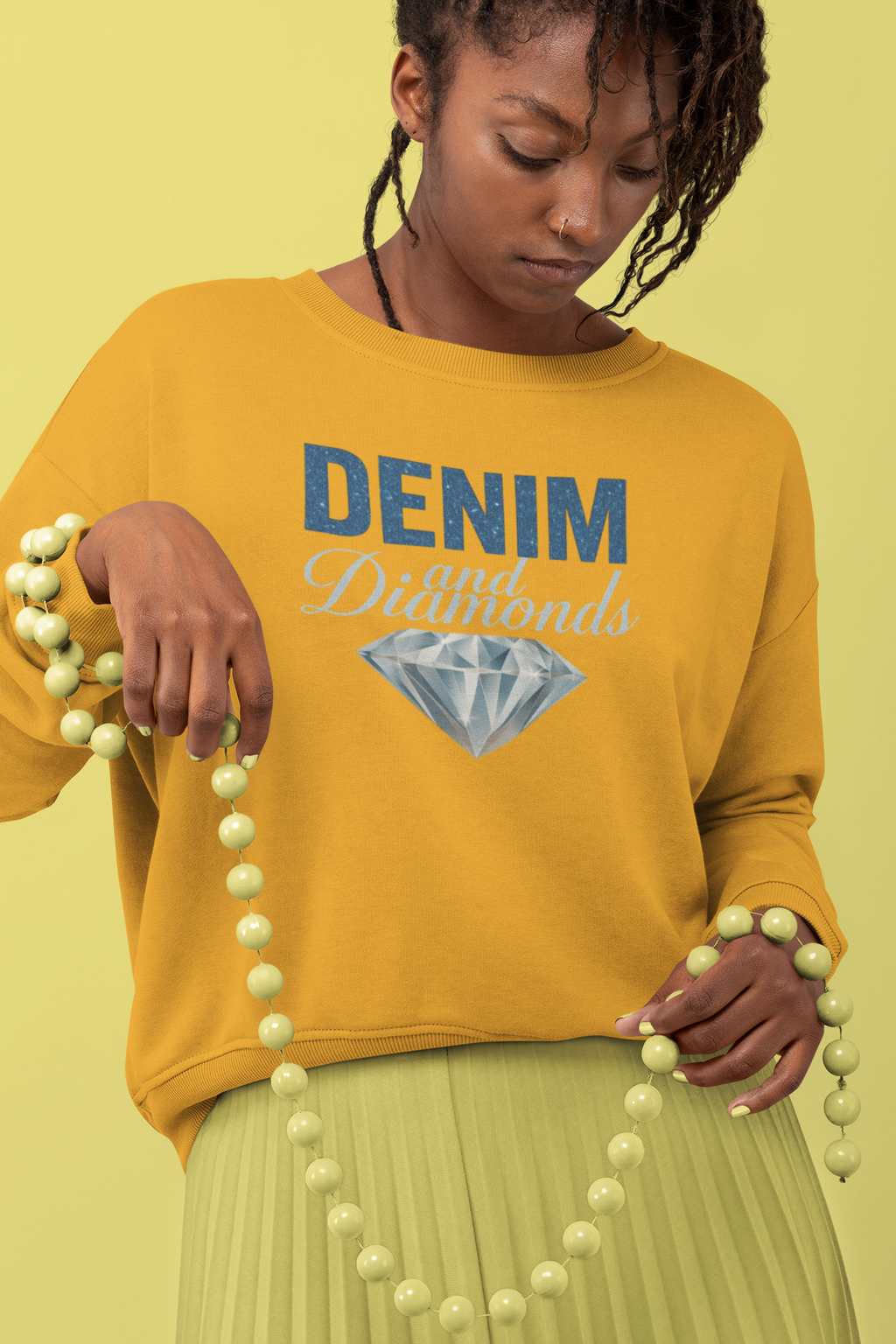 Denim and Diamonds Sweatshirt
