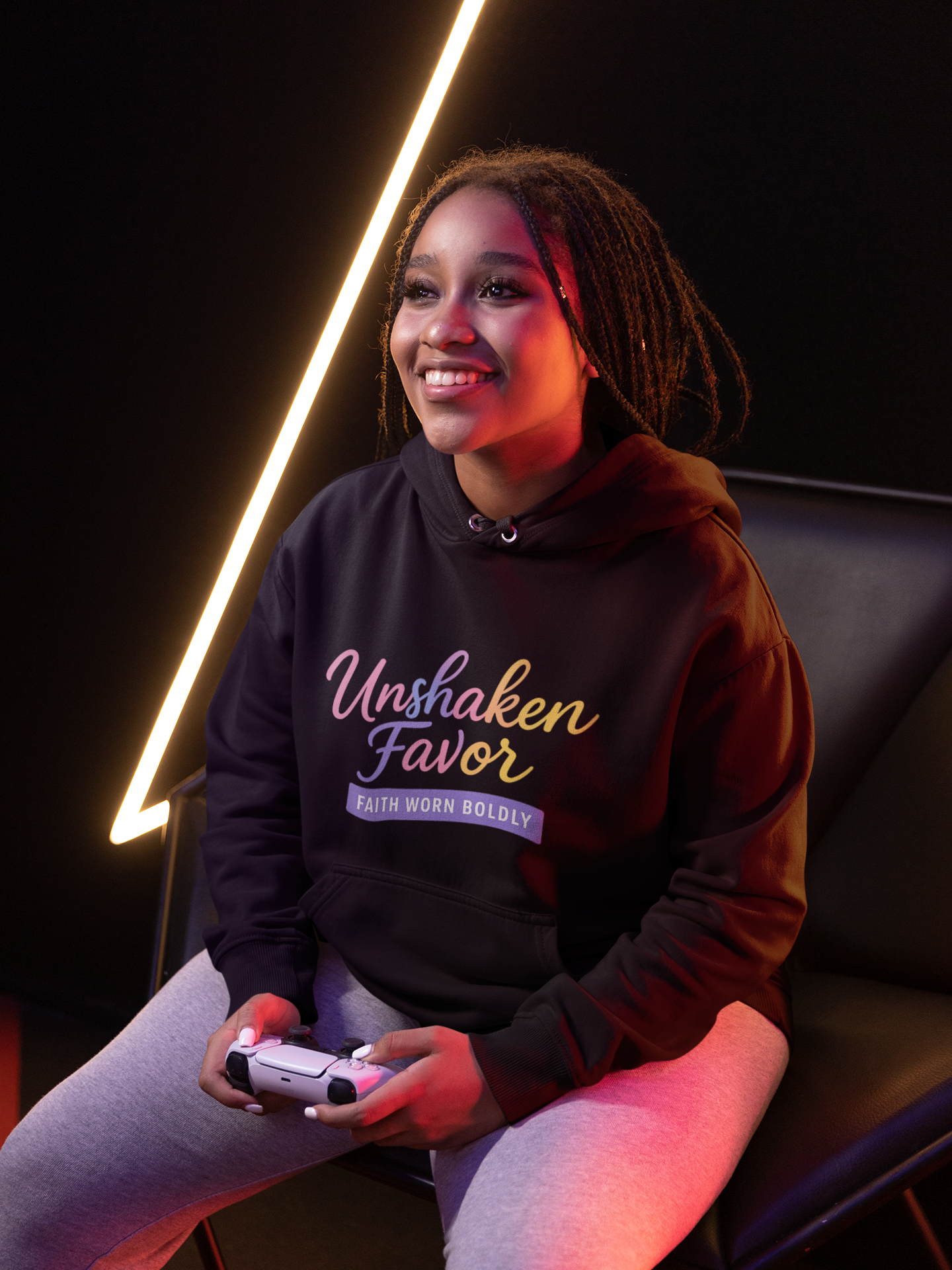Christian Unshaken Favor Pullover