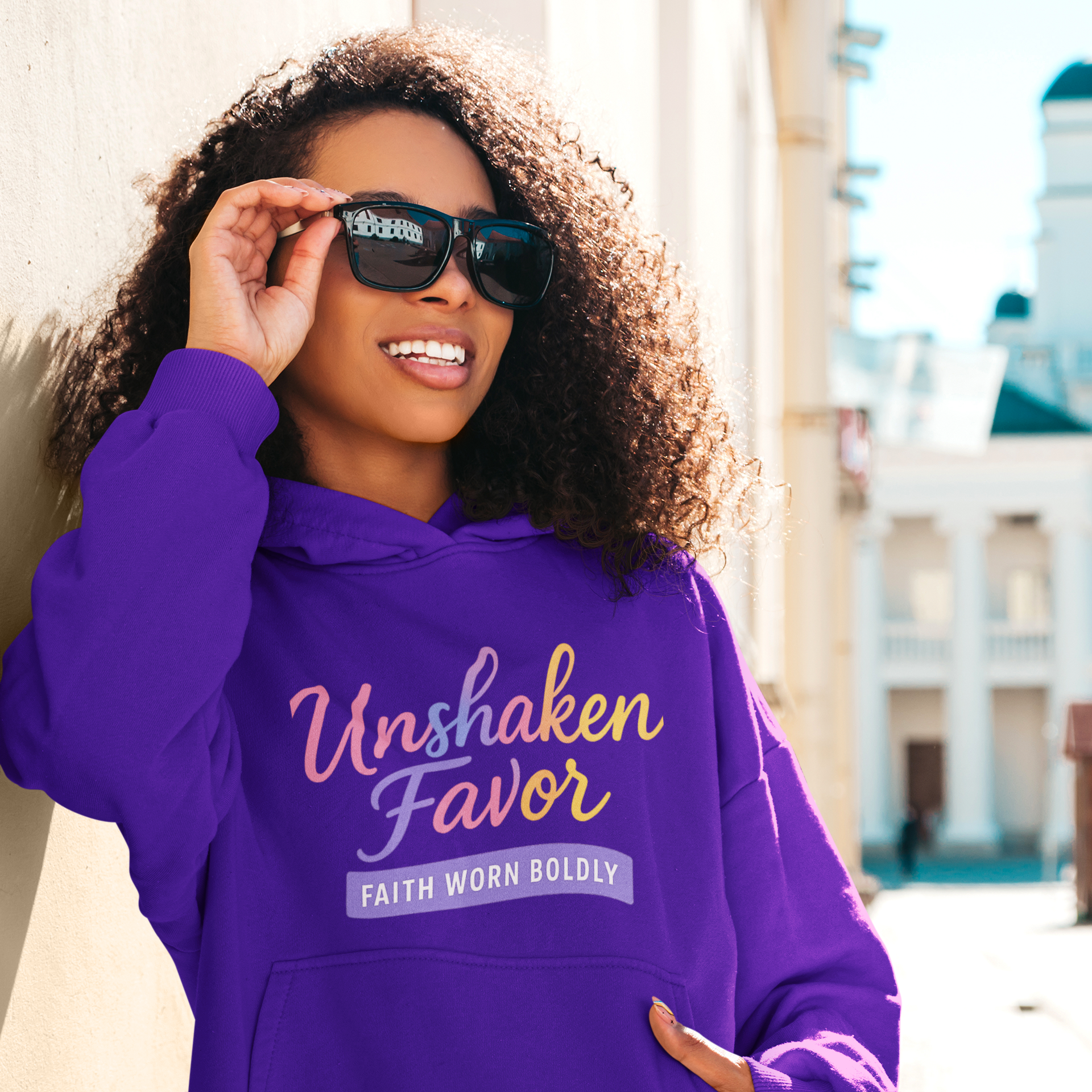 Christian Unshaken Favor Pullover
