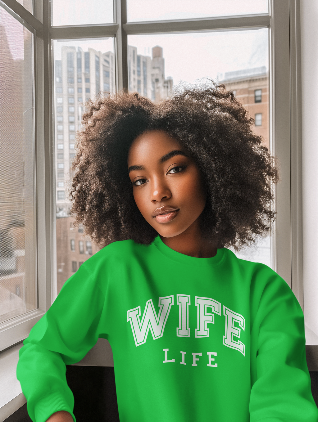 Wife Life Sweatshirt Trendy Apparel