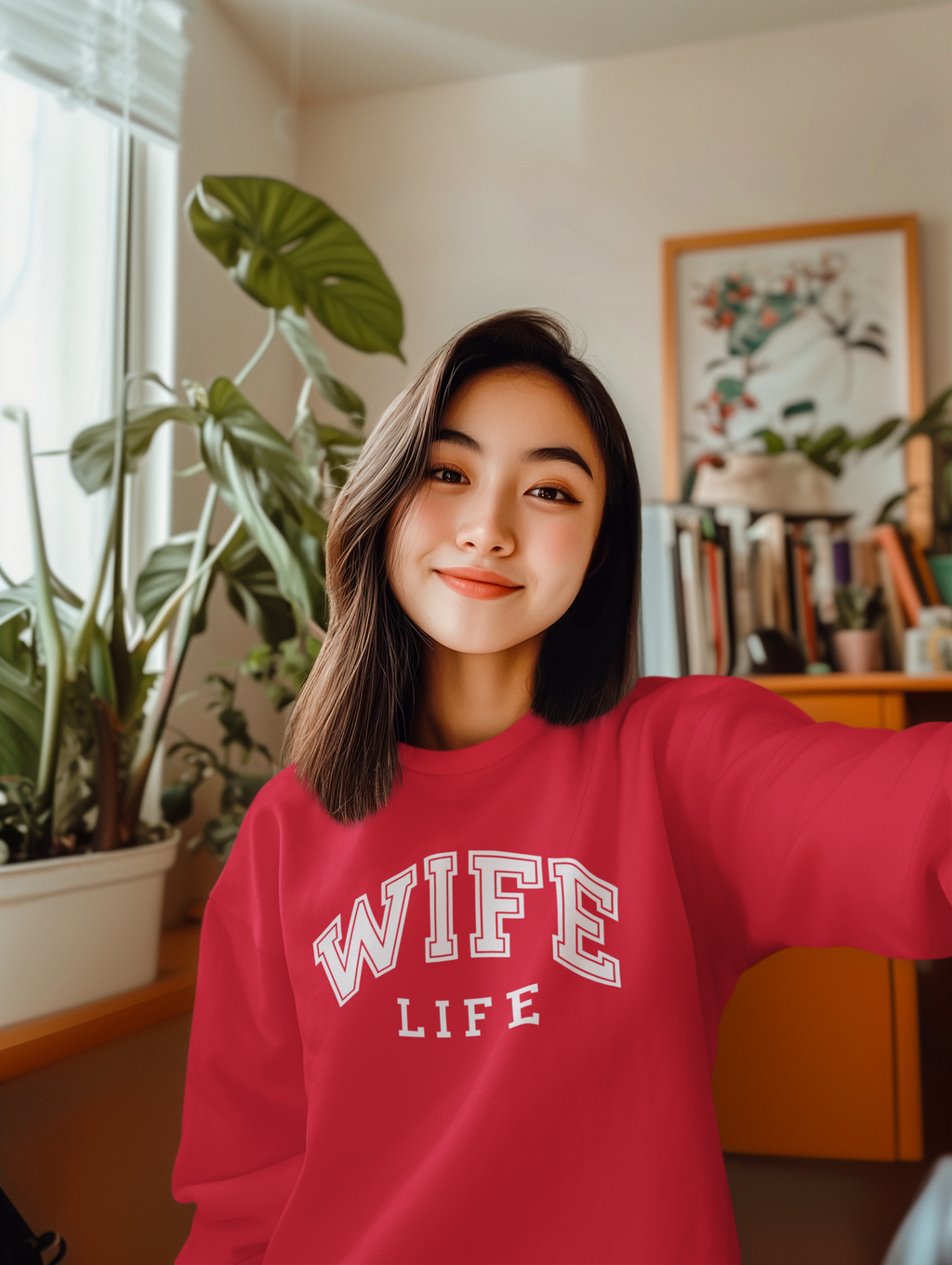 Wife Life Sweatshirt Trendy Apparel