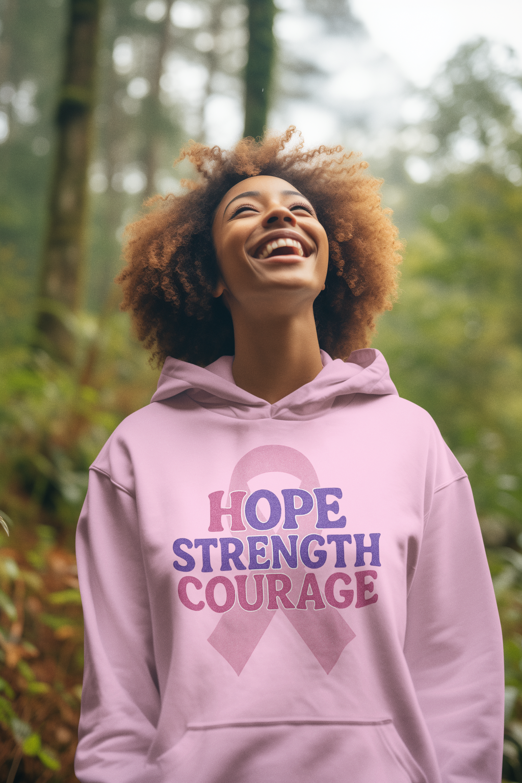 Hope Strength Courage Hoodie