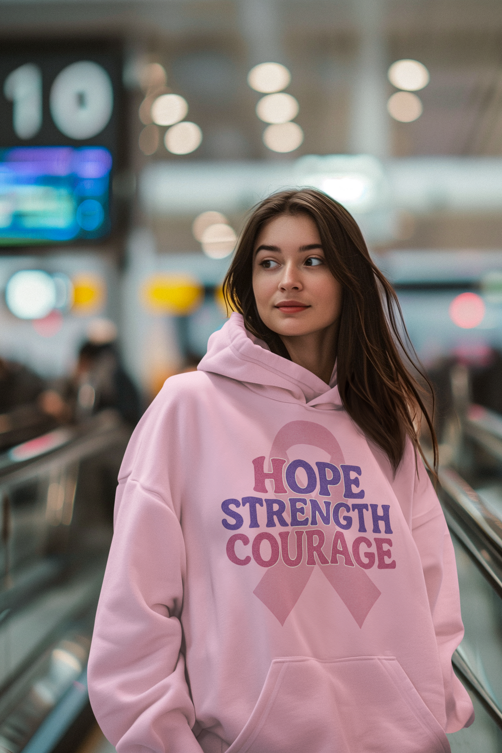Hope Strength Courage Hoodie