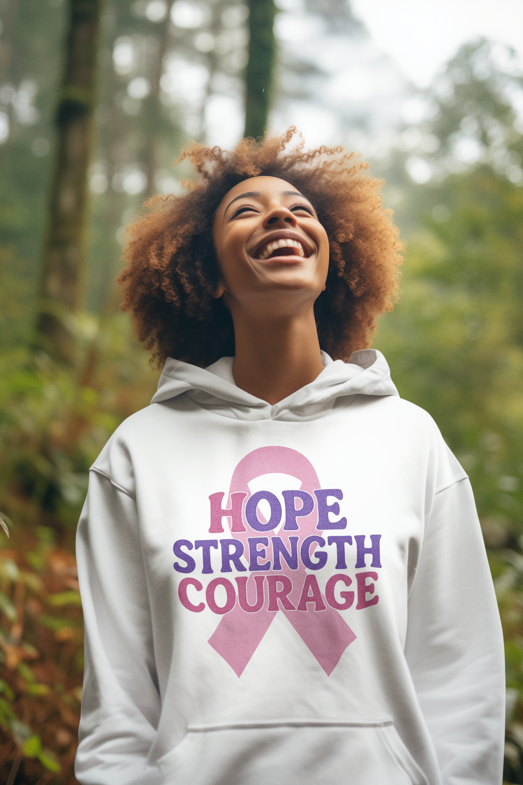 Hope Strength Courage Hoodie
