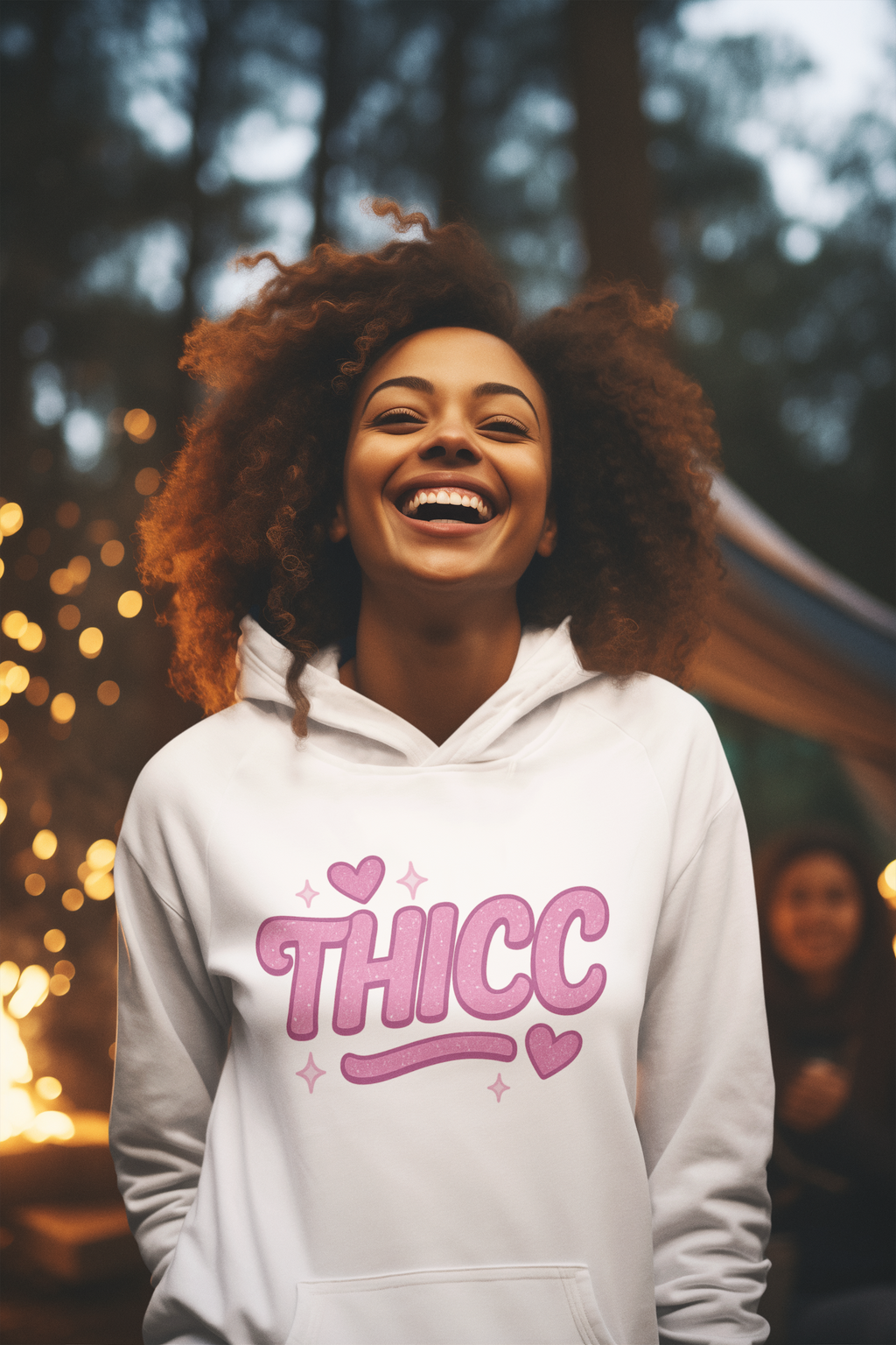 Playful 'Thicc' Unisex Pullover