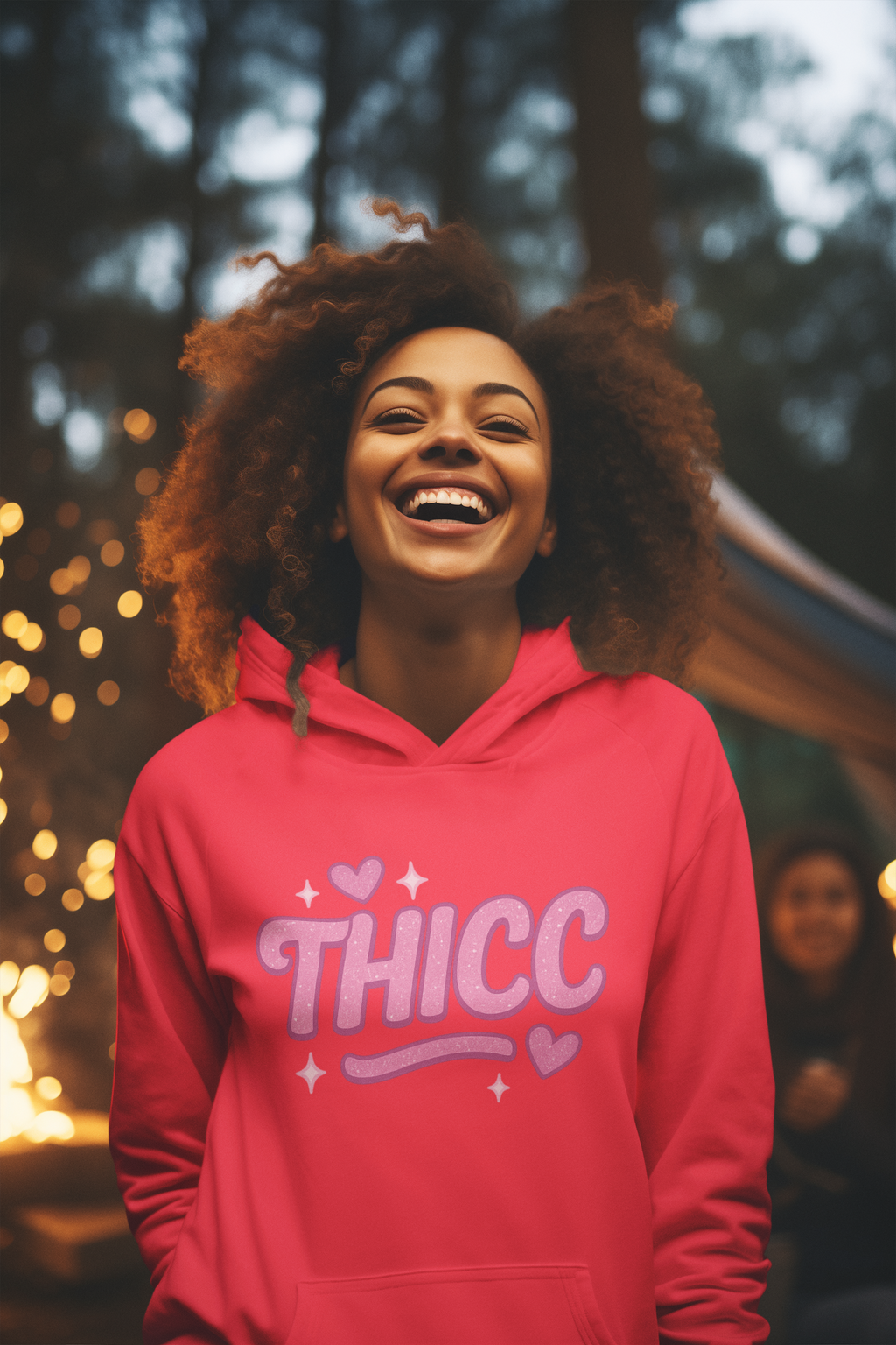 Playful 'Thicc' Unisex Pullover