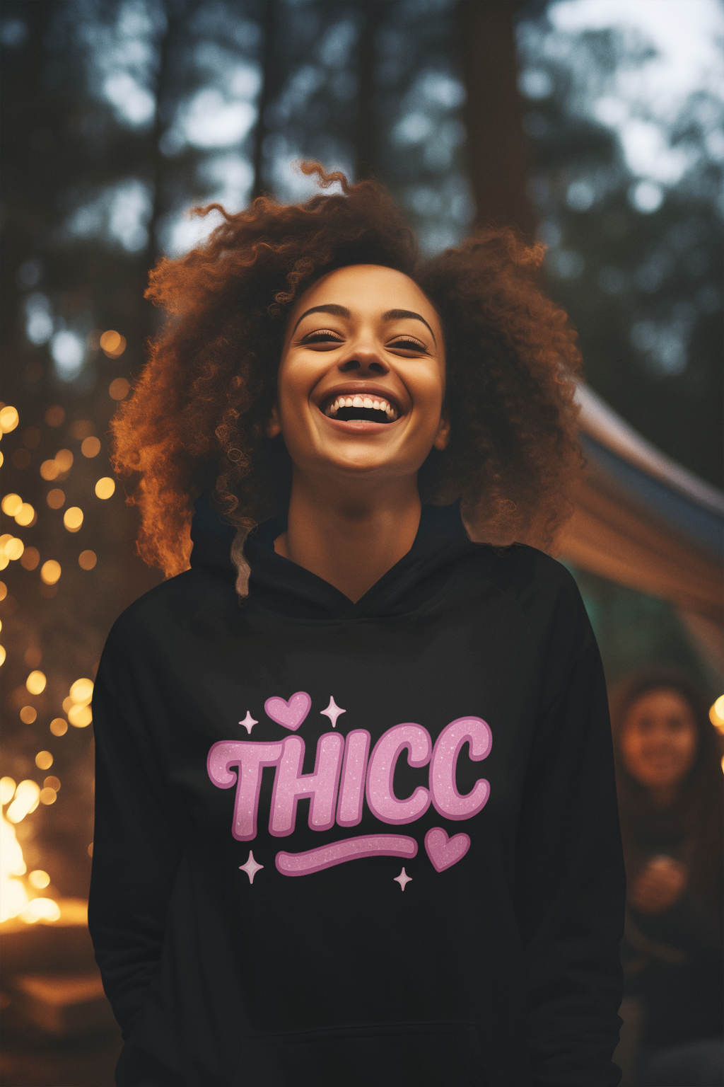 Playful 'Thicc' Unisex Pullover