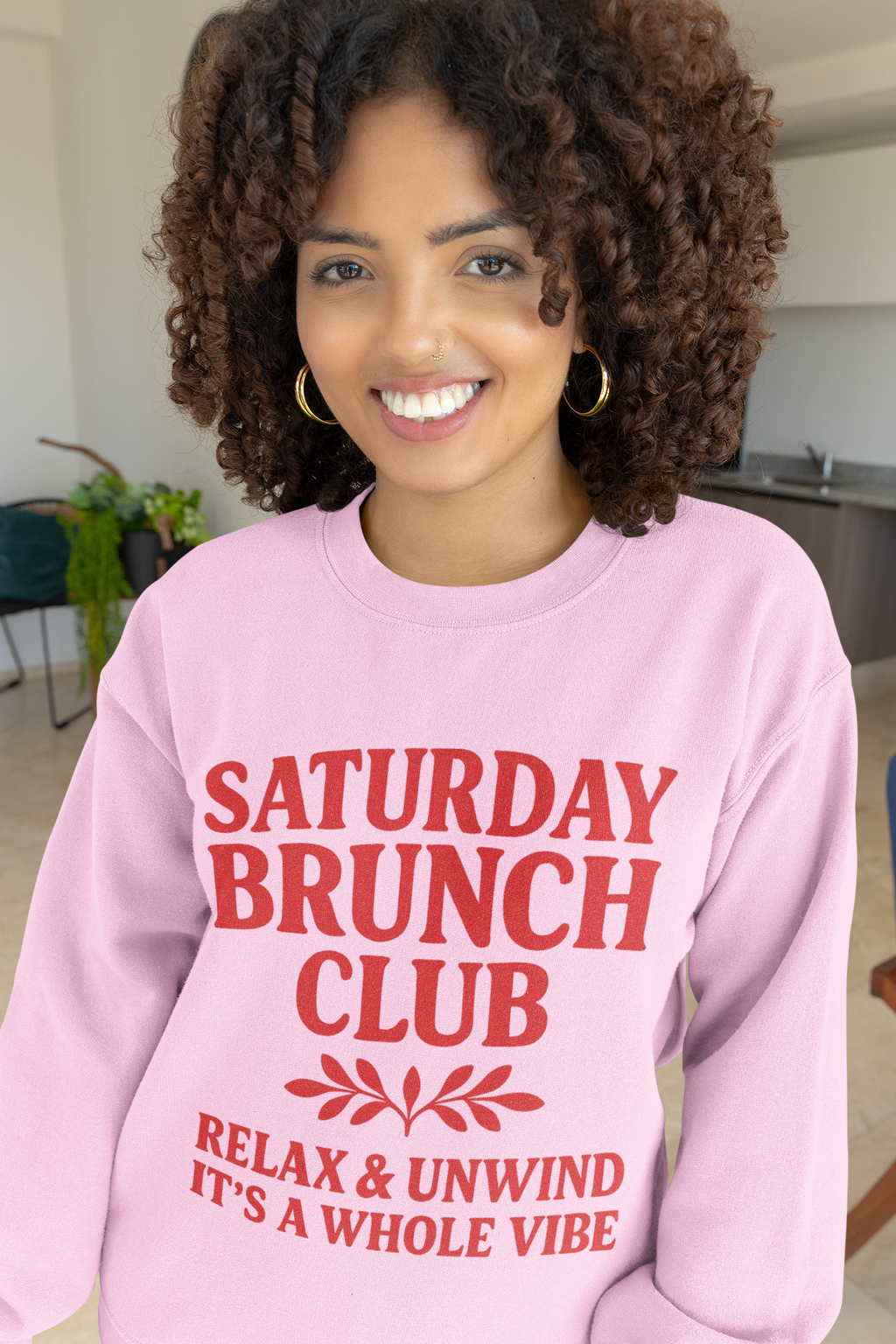 Saturday Brunch Club Crewneck Sweatshirt