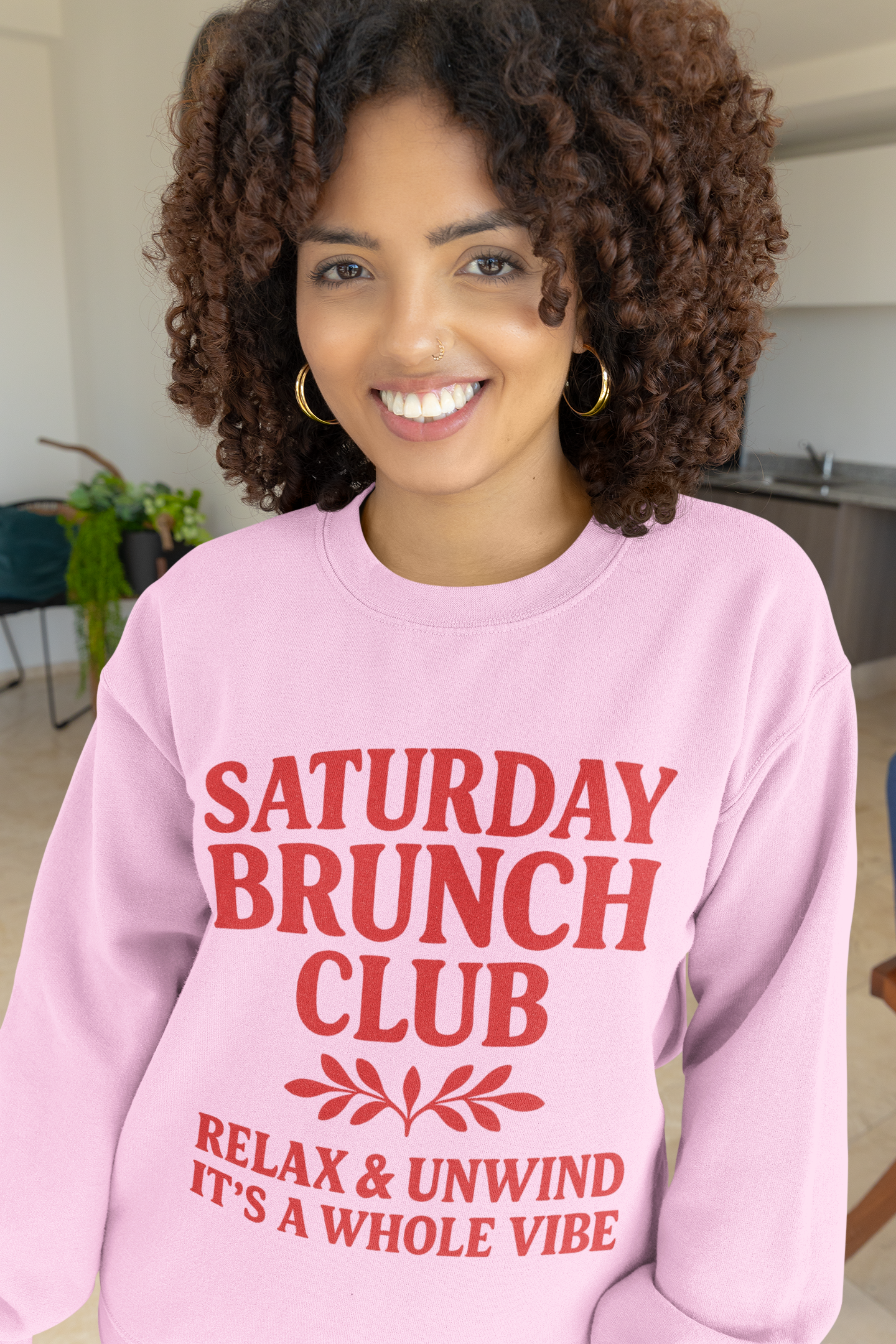 Saturday Brunch Club Crewneck Sweatshirt
