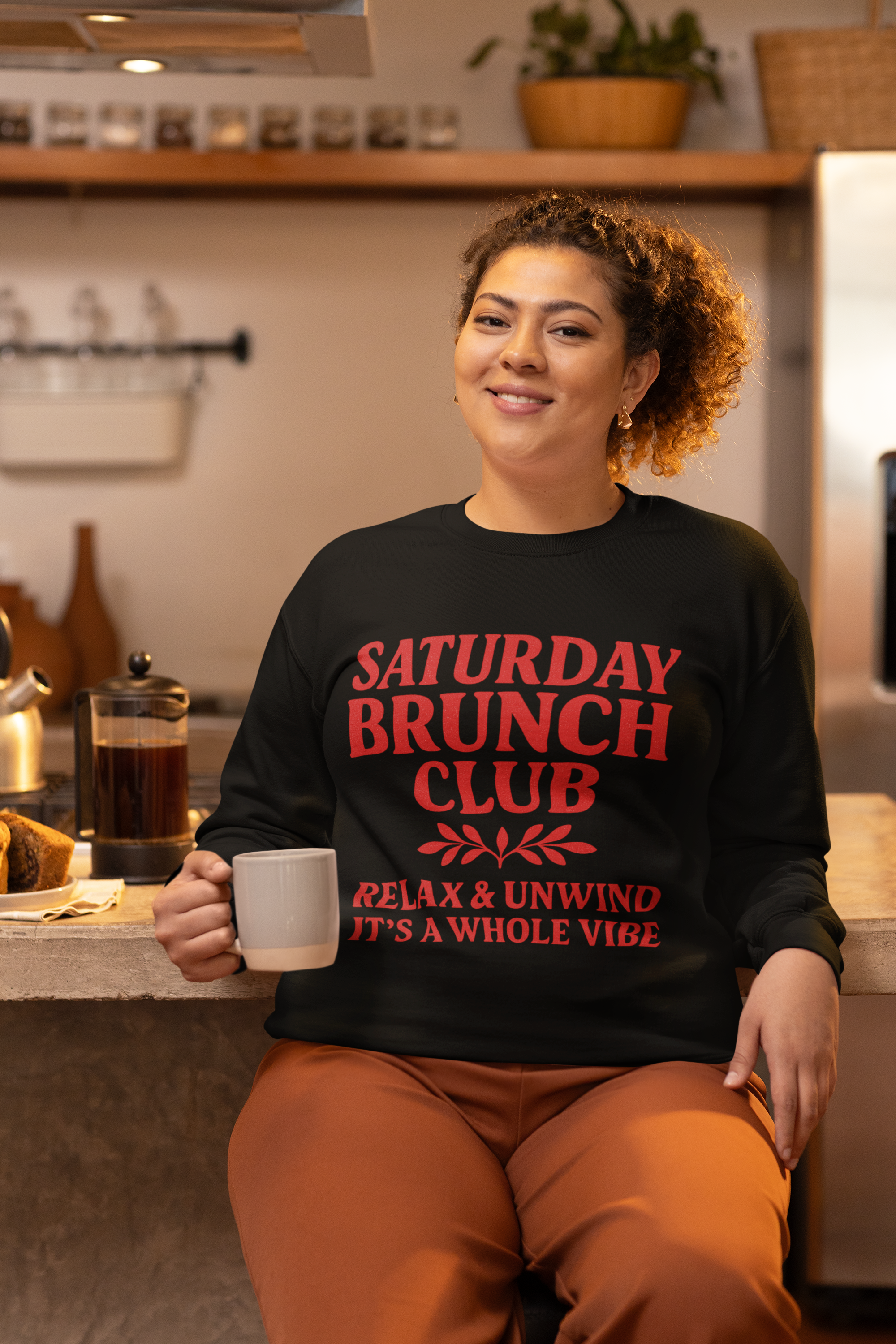 Saturday Brunch Club Crewneck Sweatshirt