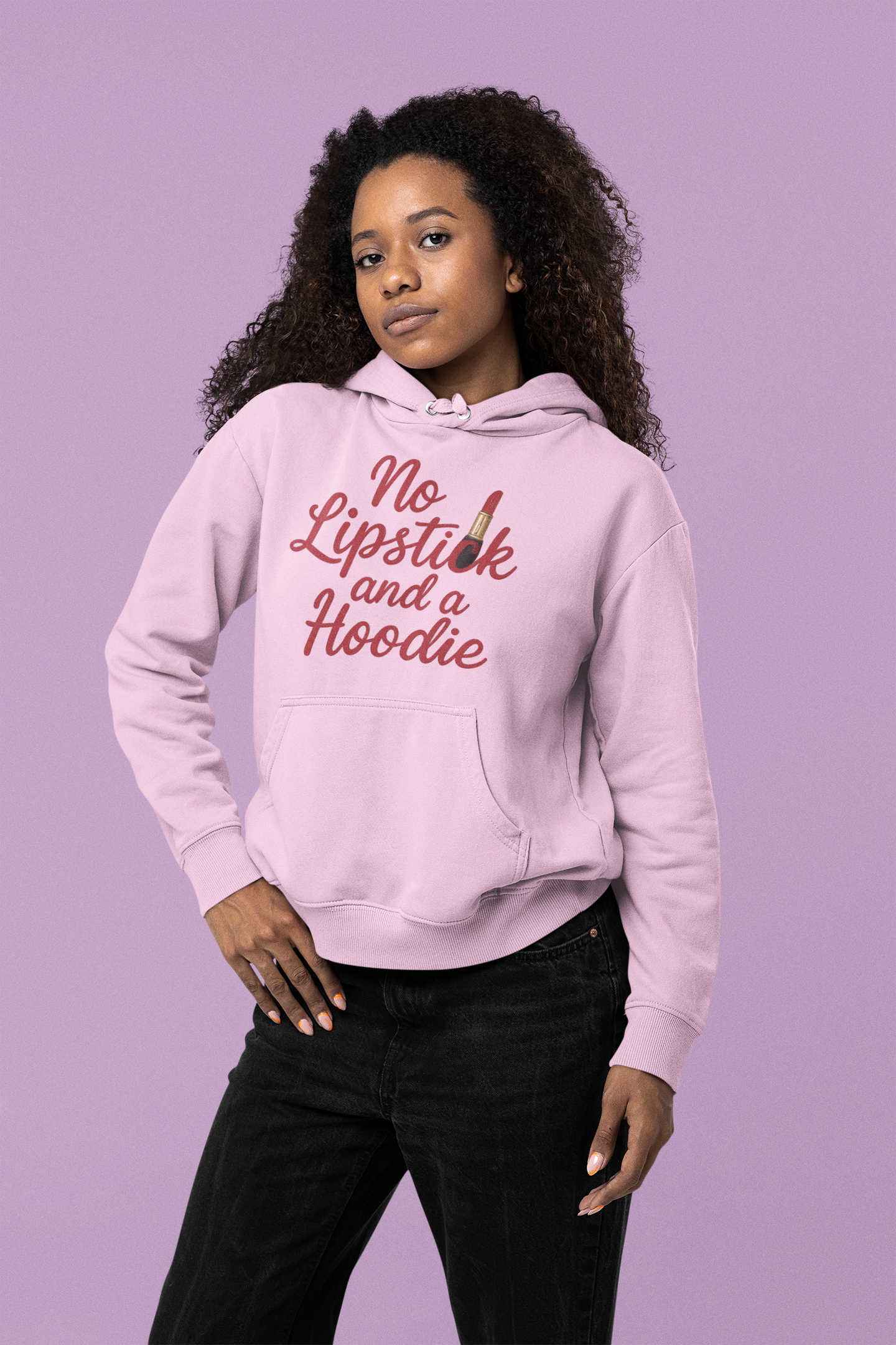 No Lipstick Hoodie