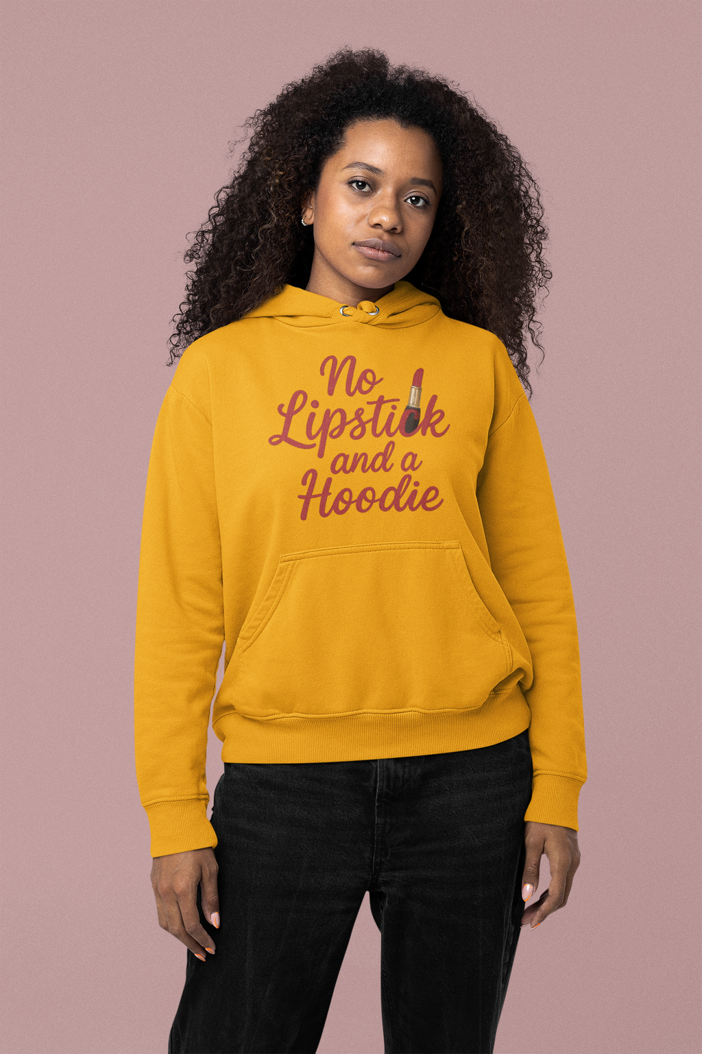 No Lipstick Hoodie
