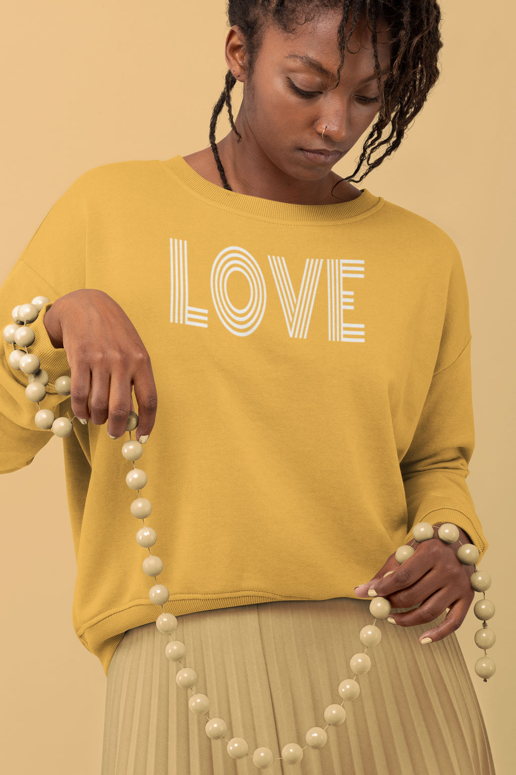 LOVE Sweatshirt for Women | Minimalist Heart