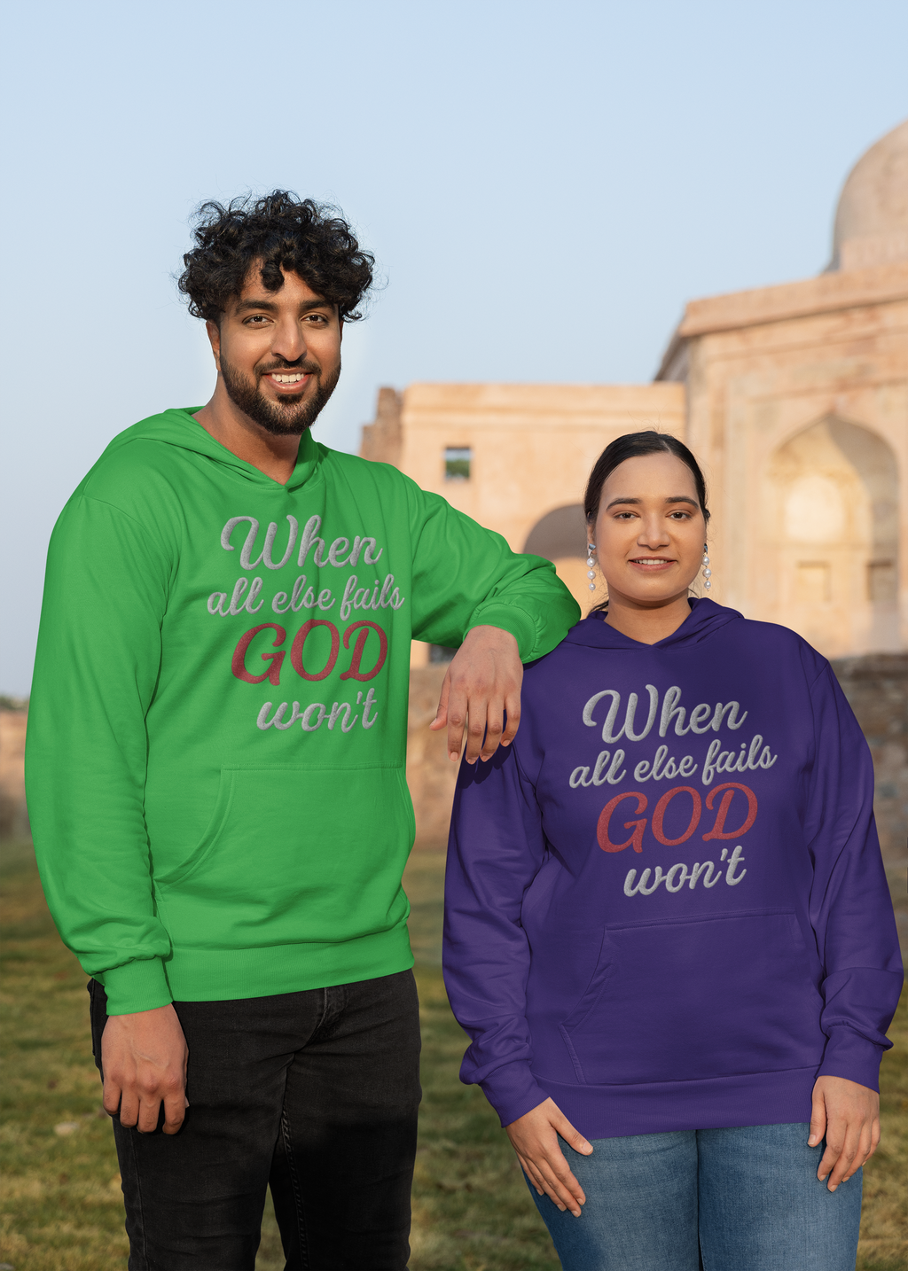 Faith-Inspired Hoodie, Comfortable Pullover