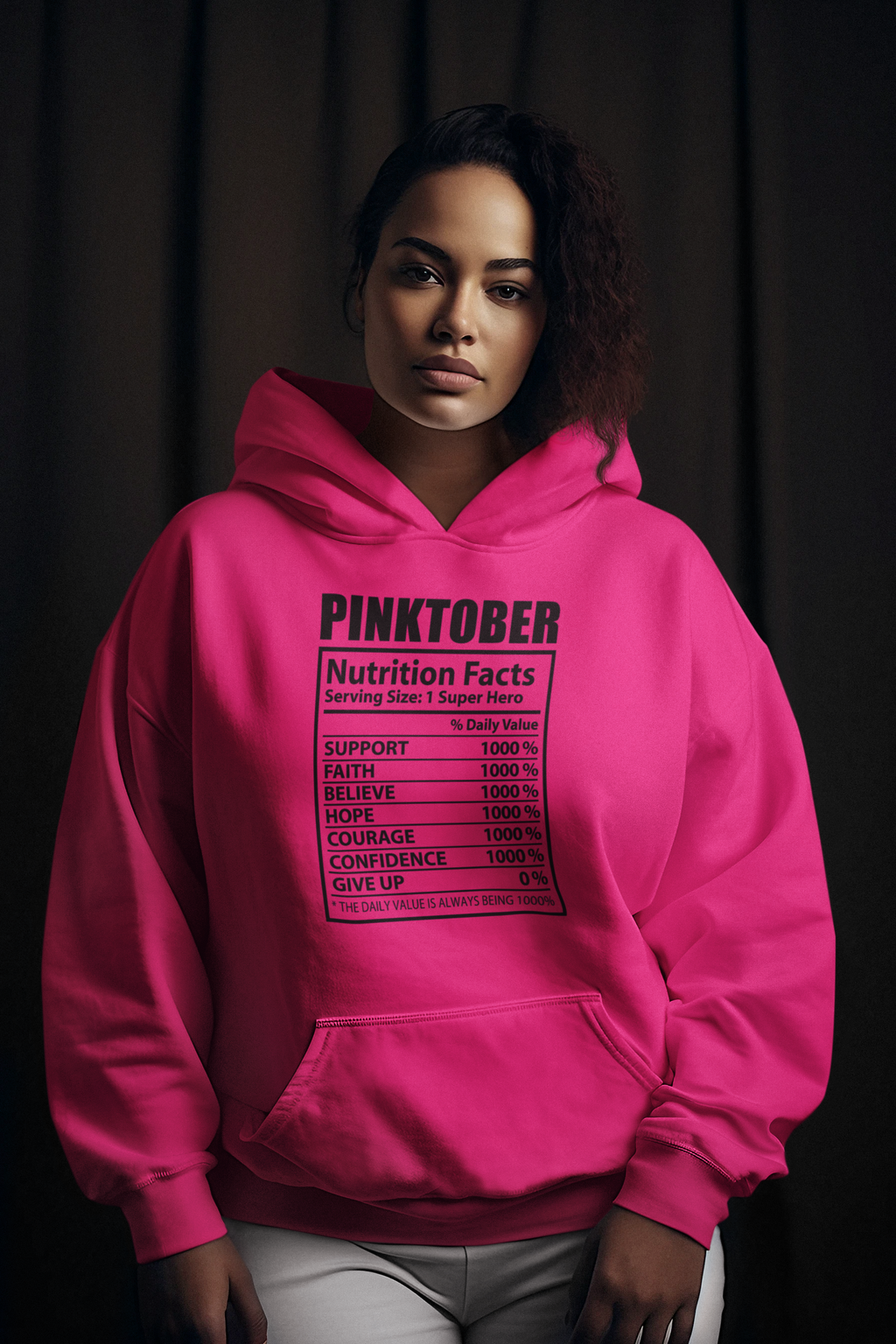 Pinktober Breast Cancer Hoodie in 4 Different Colors