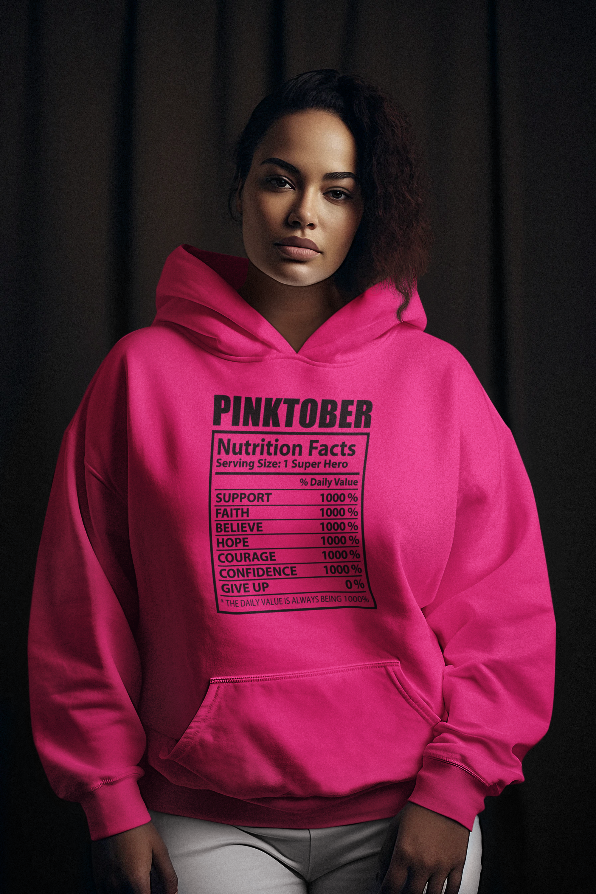 Pinktober Breast Cancer Hoodie in 4 Different Colors