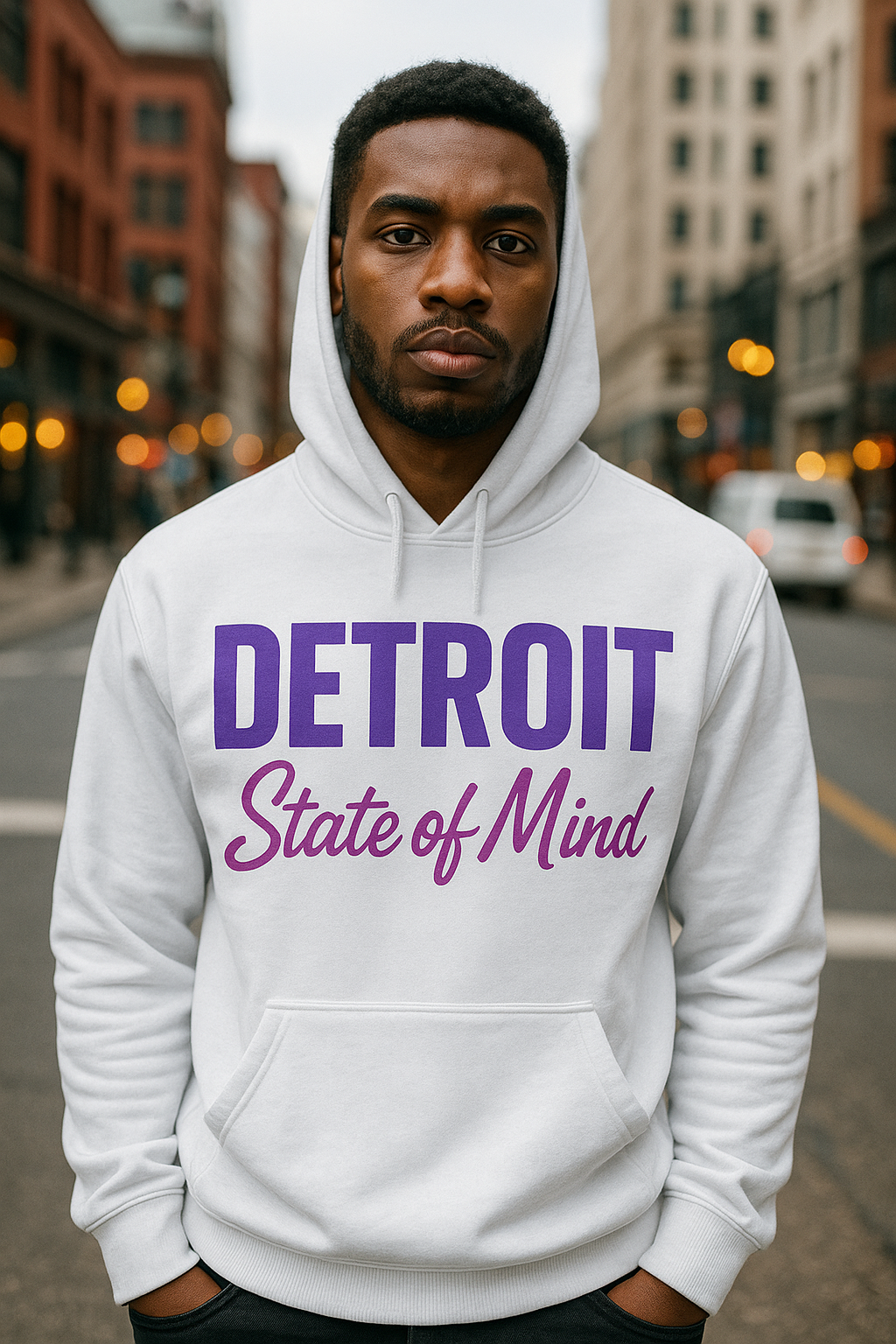 Detroit State of Mind Hoodie - Unisex