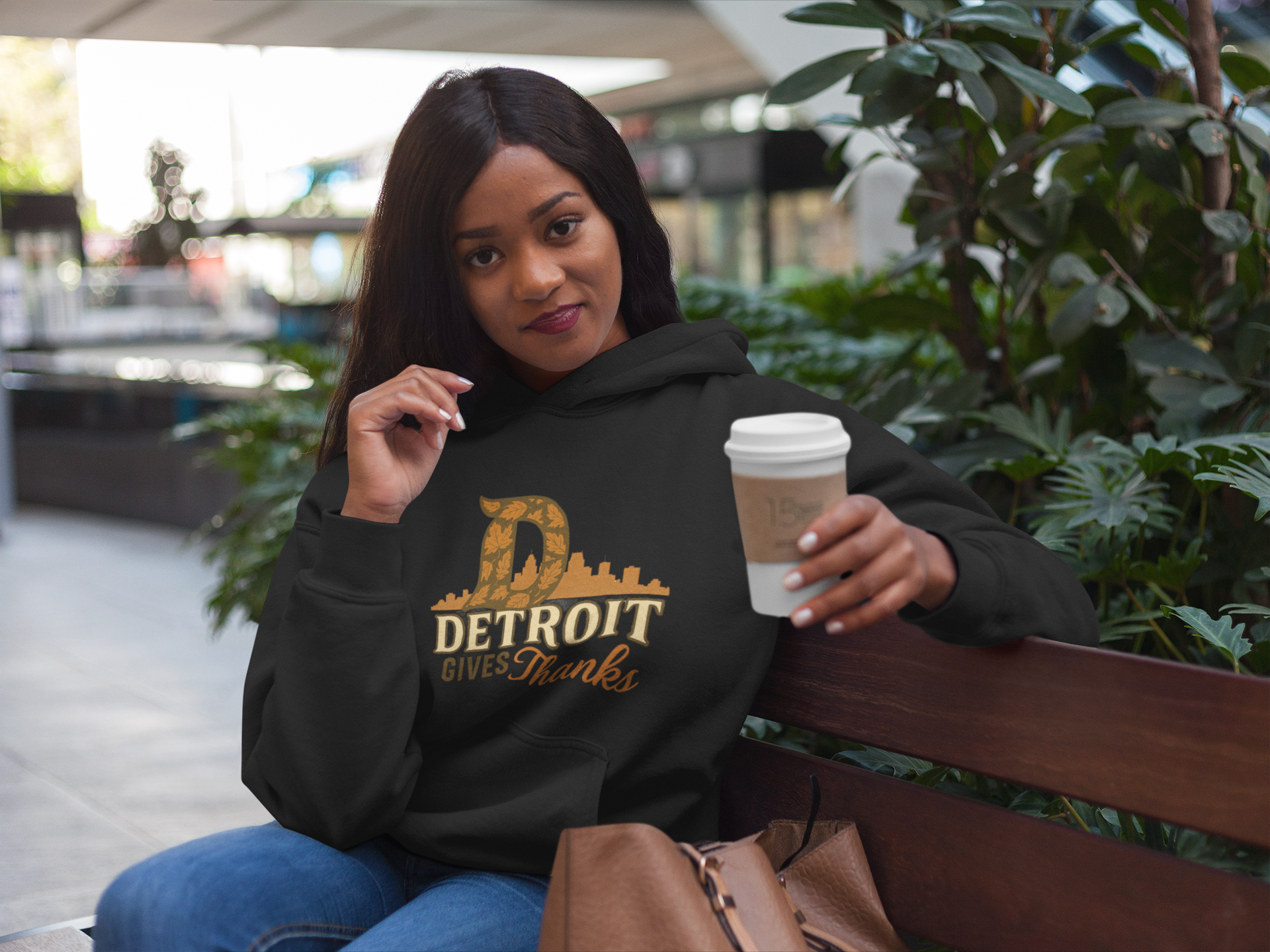 Detroit Gives Thanks Hoodie, Fall Fashion