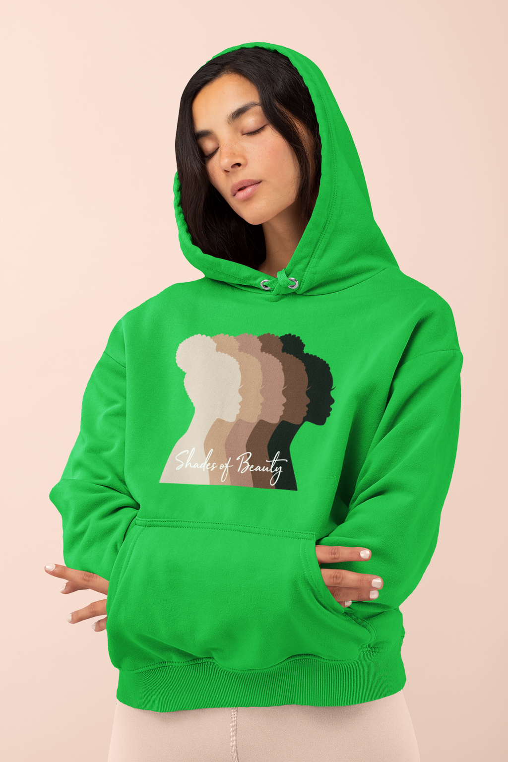 Shades of Beauty Hoodie – Empowering Women of Every Shade | Dldesignfinds Boutique