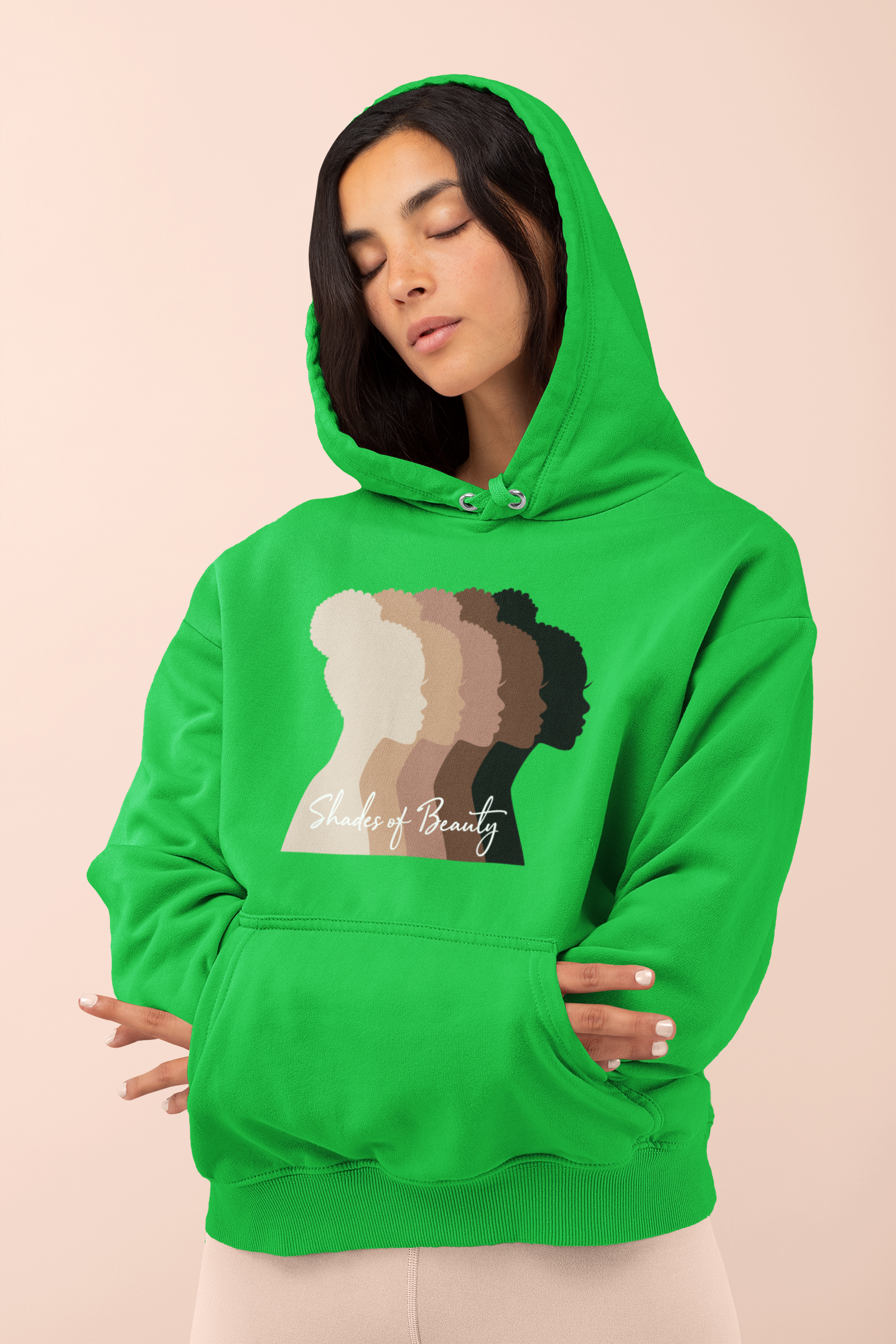 Shades of Beauty Hoodie – Empowering Women of Every Shade | Dldesignfinds Boutique