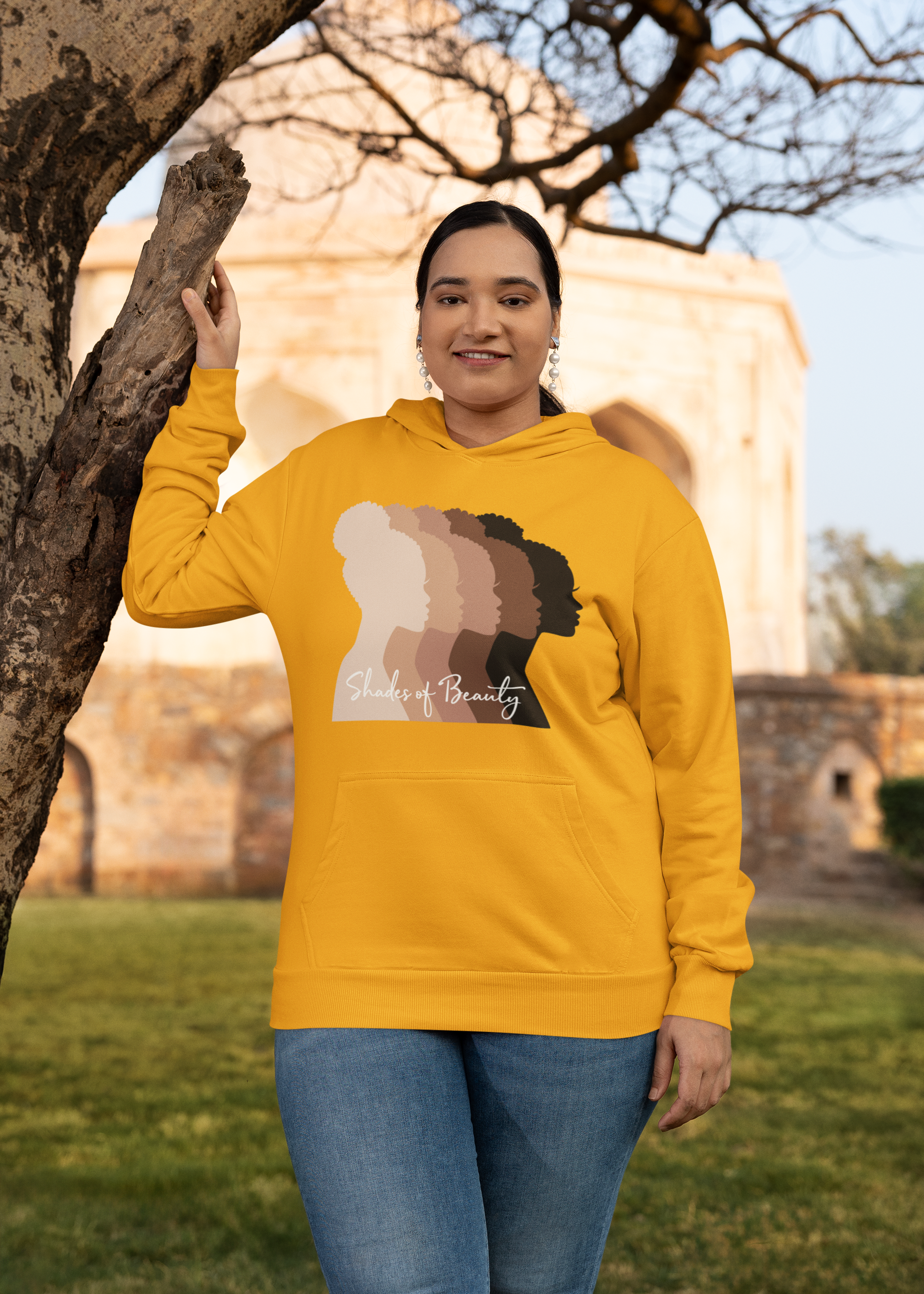 Shades of Beauty Hoodie – Empowering Women of Every Shade | Dldesignfinds Boutique