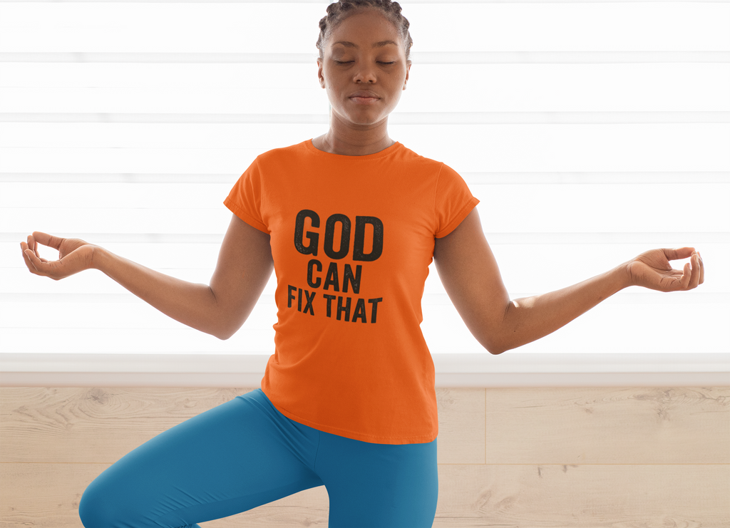 "God Can Fix That" - Perfect for Faith-Based Gifts, Everyday Wear