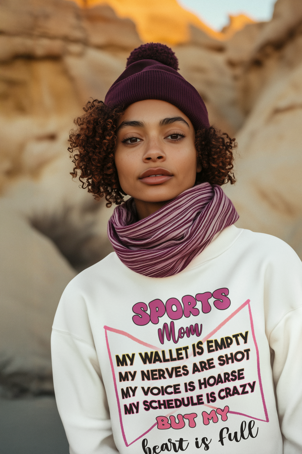 Sports Mom Sweatshirt - Perfect Gift for Sports Mom