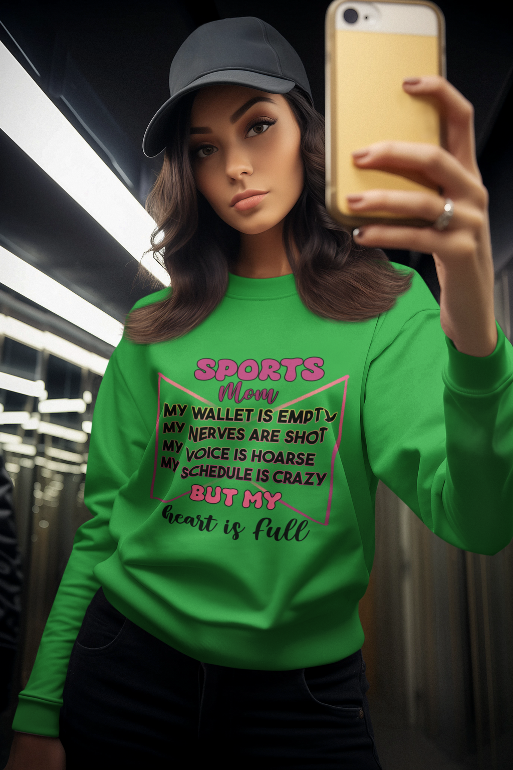 Sports Mom Sweatshirt - Perfect Gift for Sports Mom